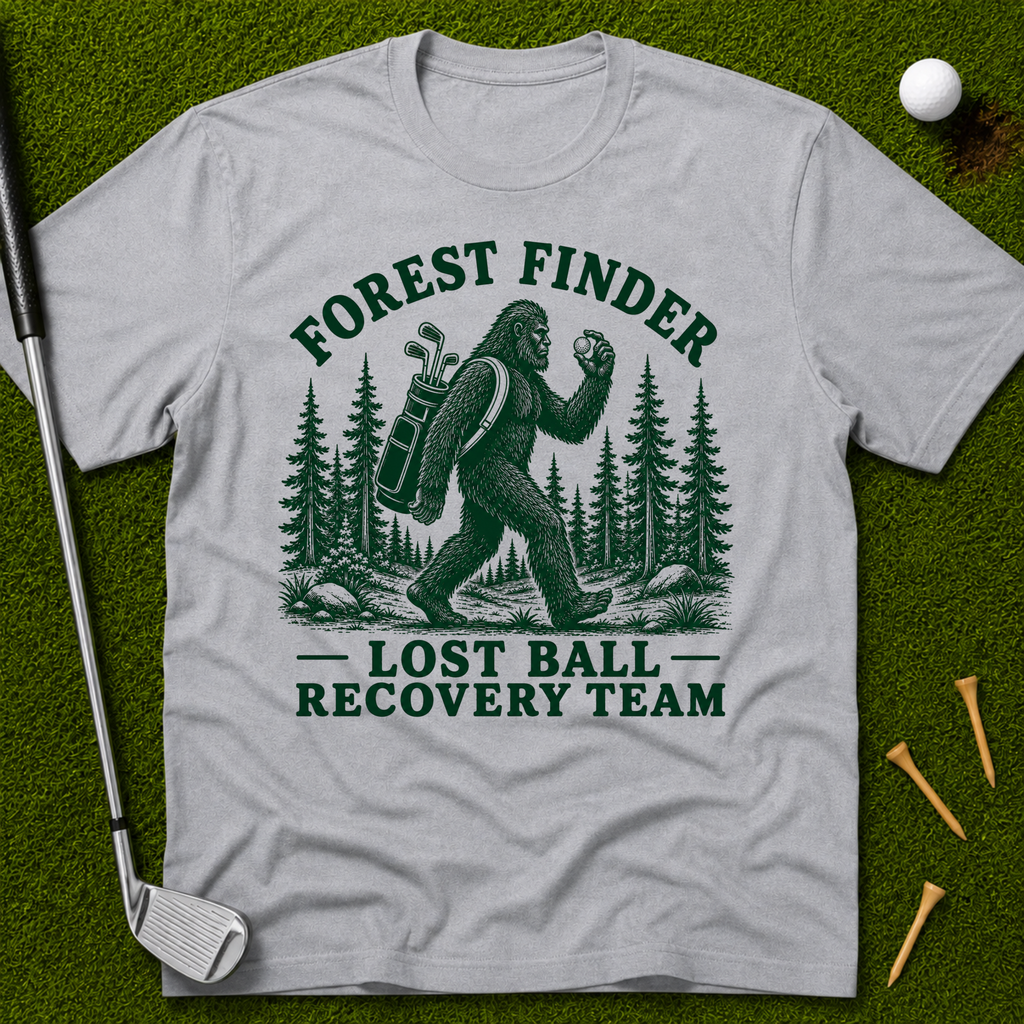 Forest Finder Lost Ball Recovery Team T-Shirt
