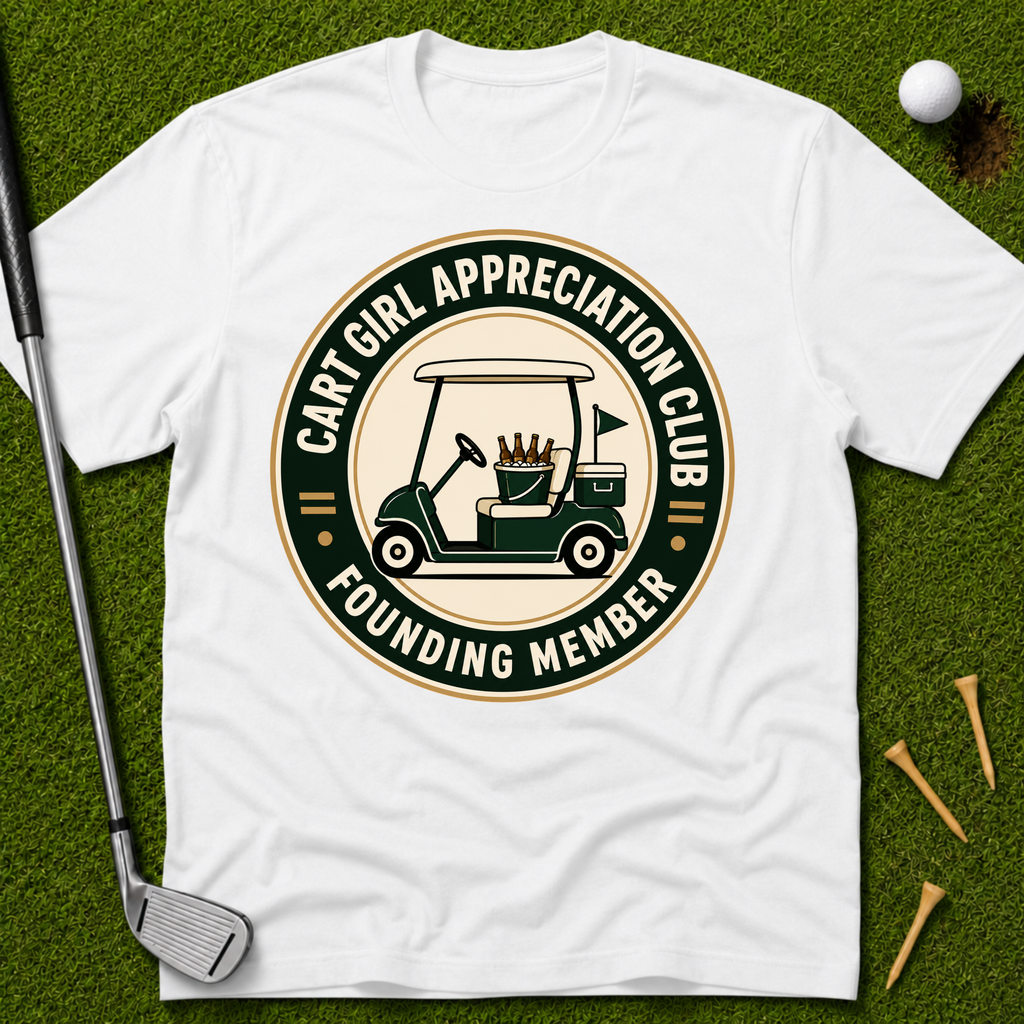 Cart Girl Appreciation Club Founding Member T-Shirt