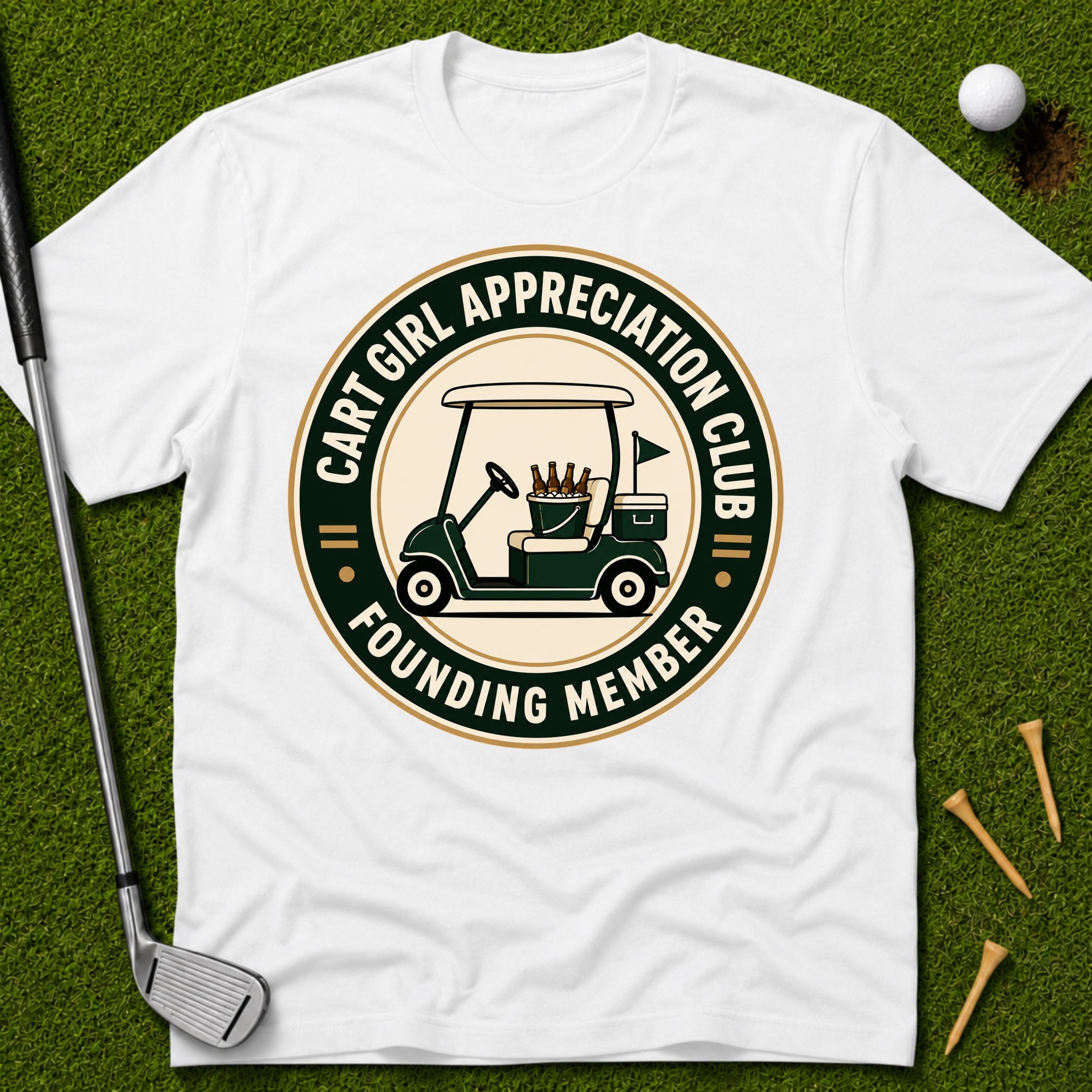 Cart Girl Appreciation Club Founding Member T-Shirt