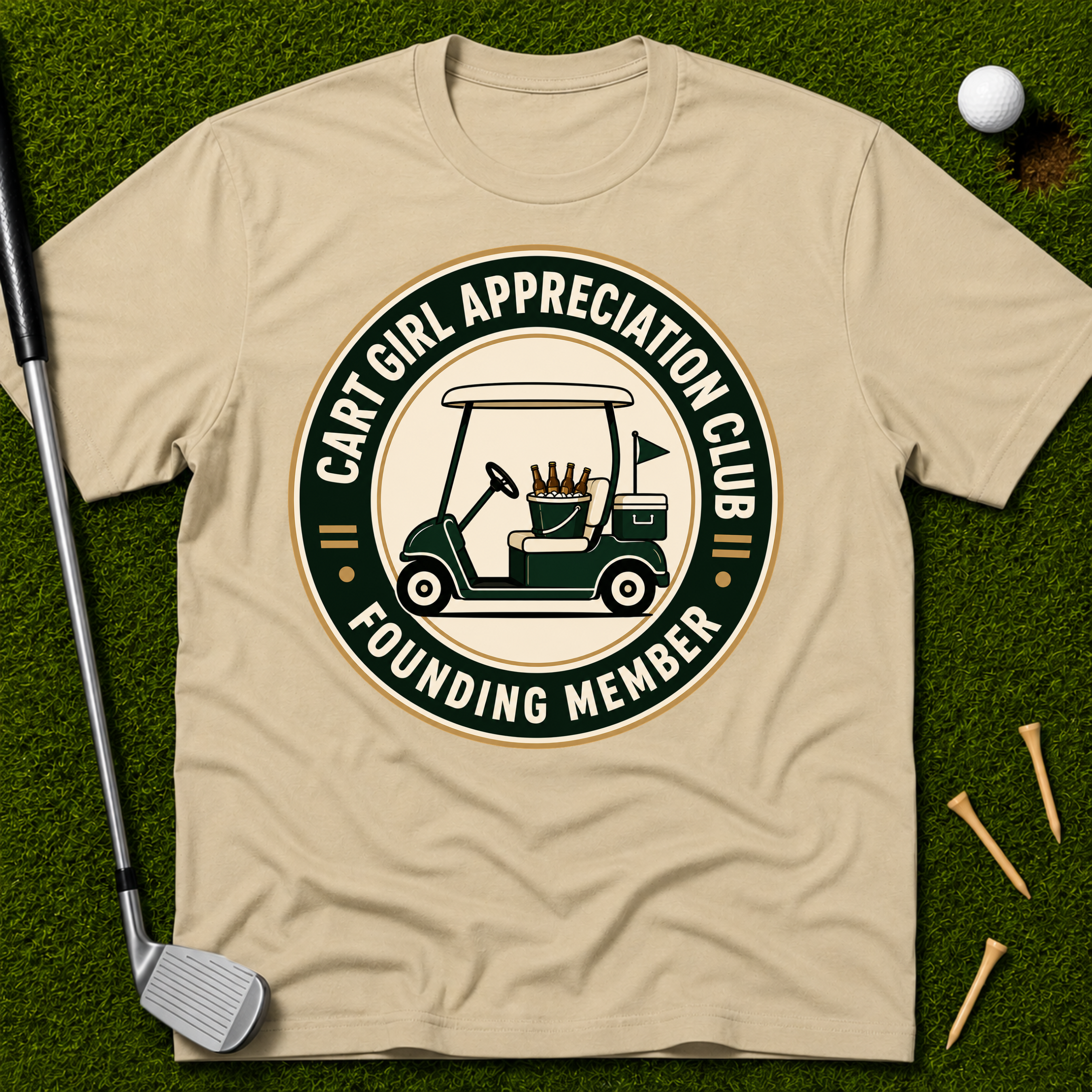Cart Girl Appreciation Club Founding Member T-Shirt