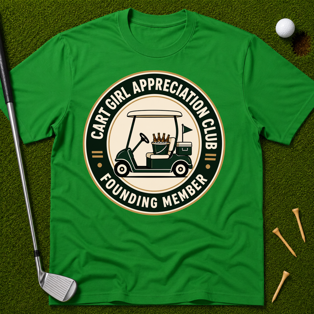 Cart Girl Appreciation Club Founding Member T-Shirt