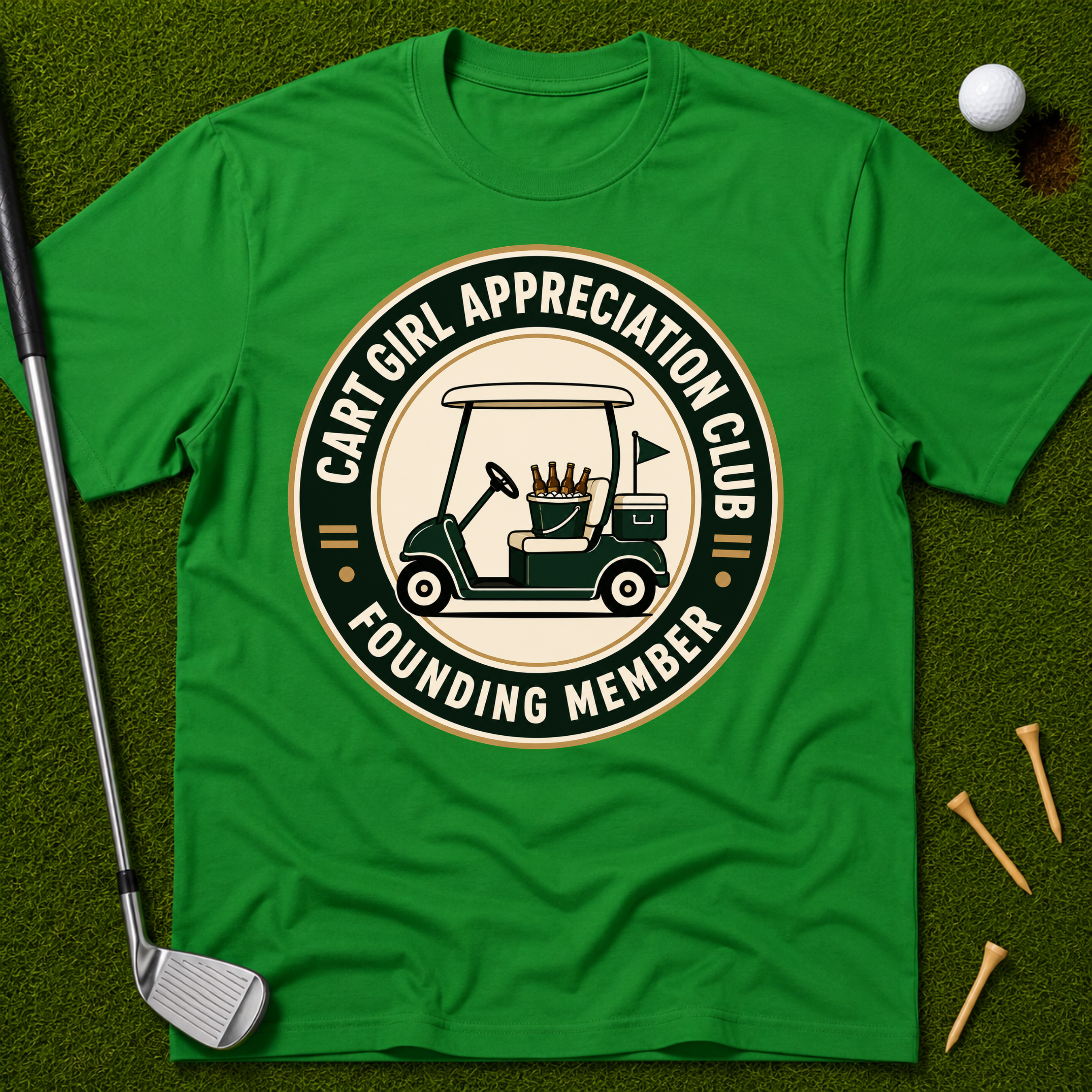 Cart Girl Appreciation Club Founding Member T-Shirt