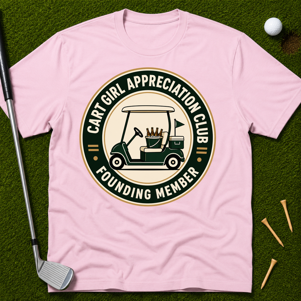 Cart Girl Appreciation Club Founding Member T-Shirt