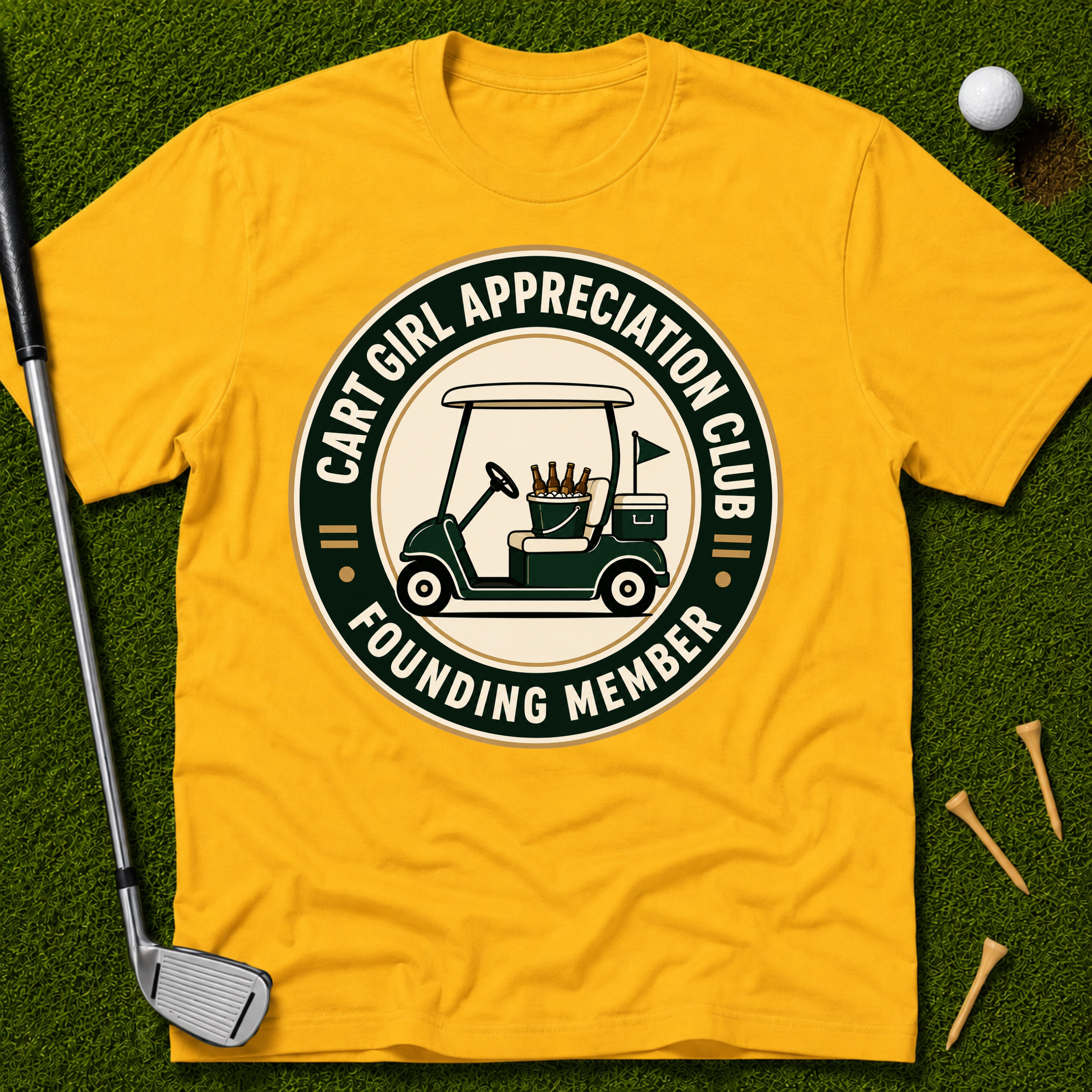 Cart Girl Appreciation Club Founding Member T-Shirt