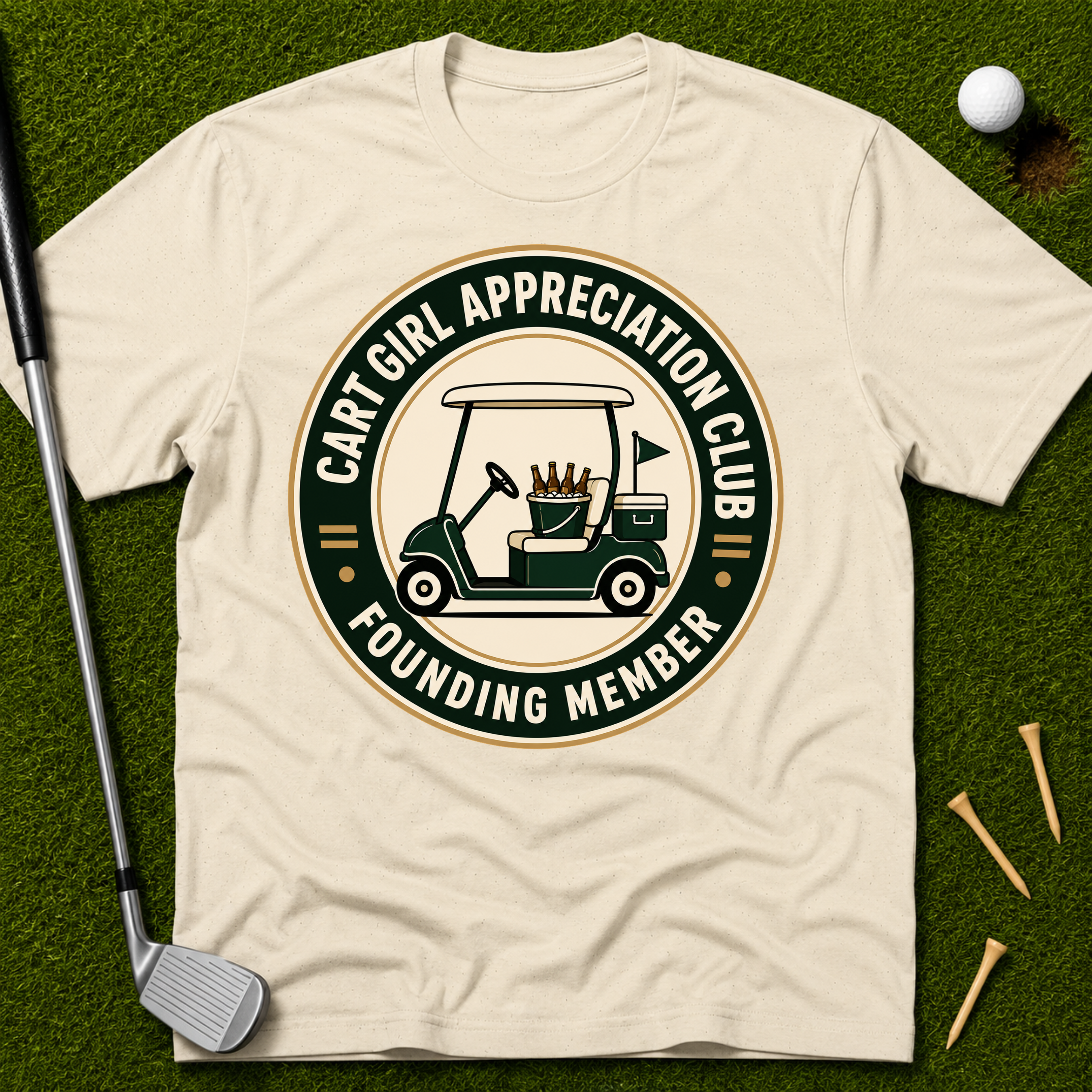Cart Girl Appreciation Club Founding Member T-Shirt