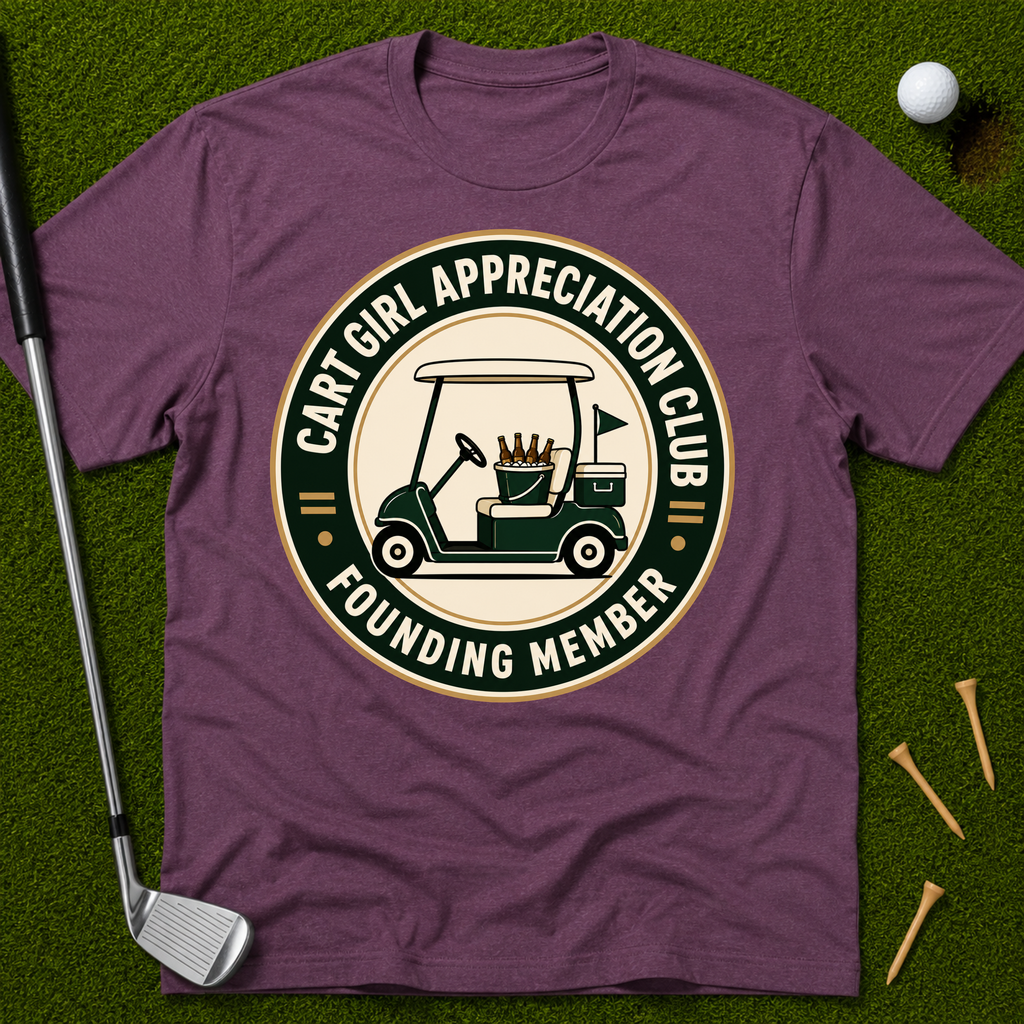 Cart Girl Appreciation Club Founding Member T-Shirt