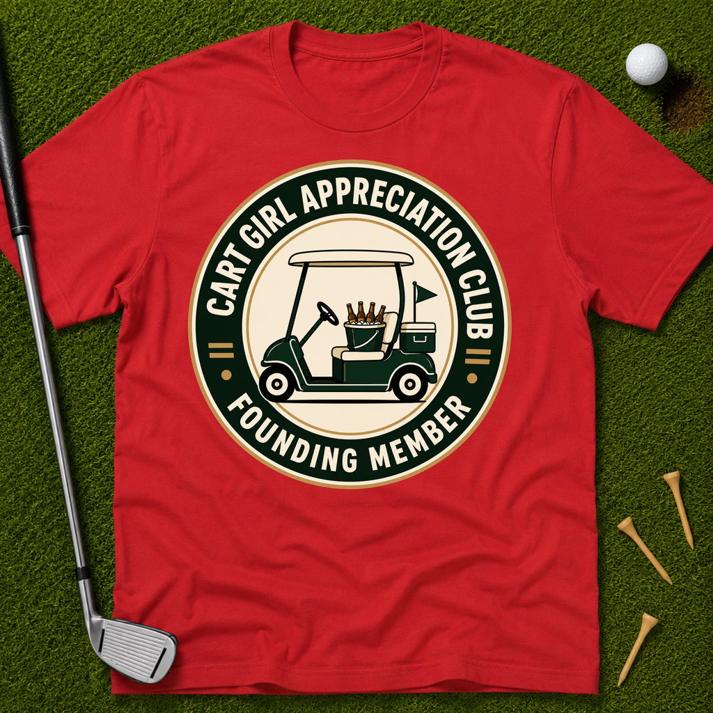 Cart Girl Appreciation Club Founding Member T-Shirt