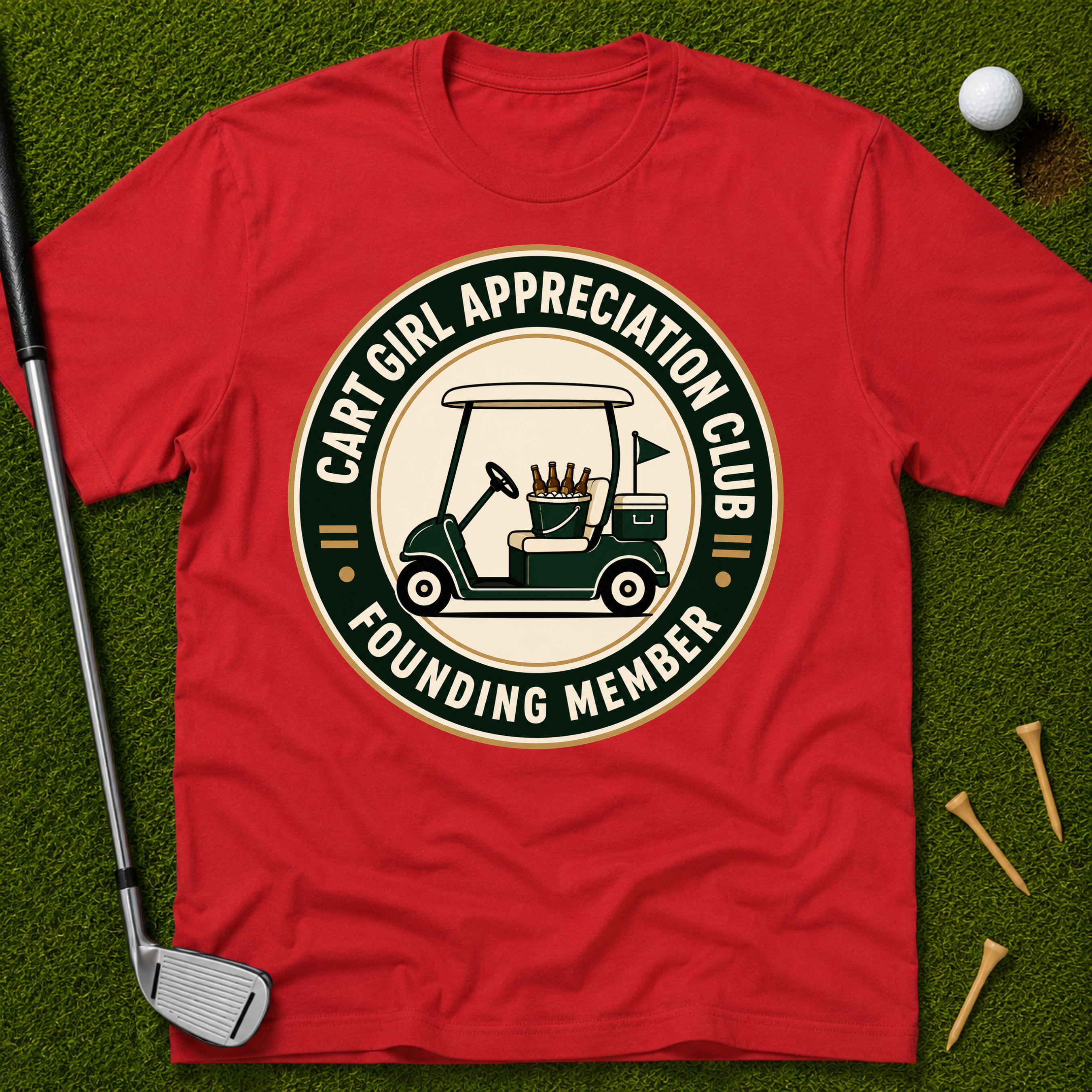 Cart Girl Appreciation Club Founding Member T-Shirt