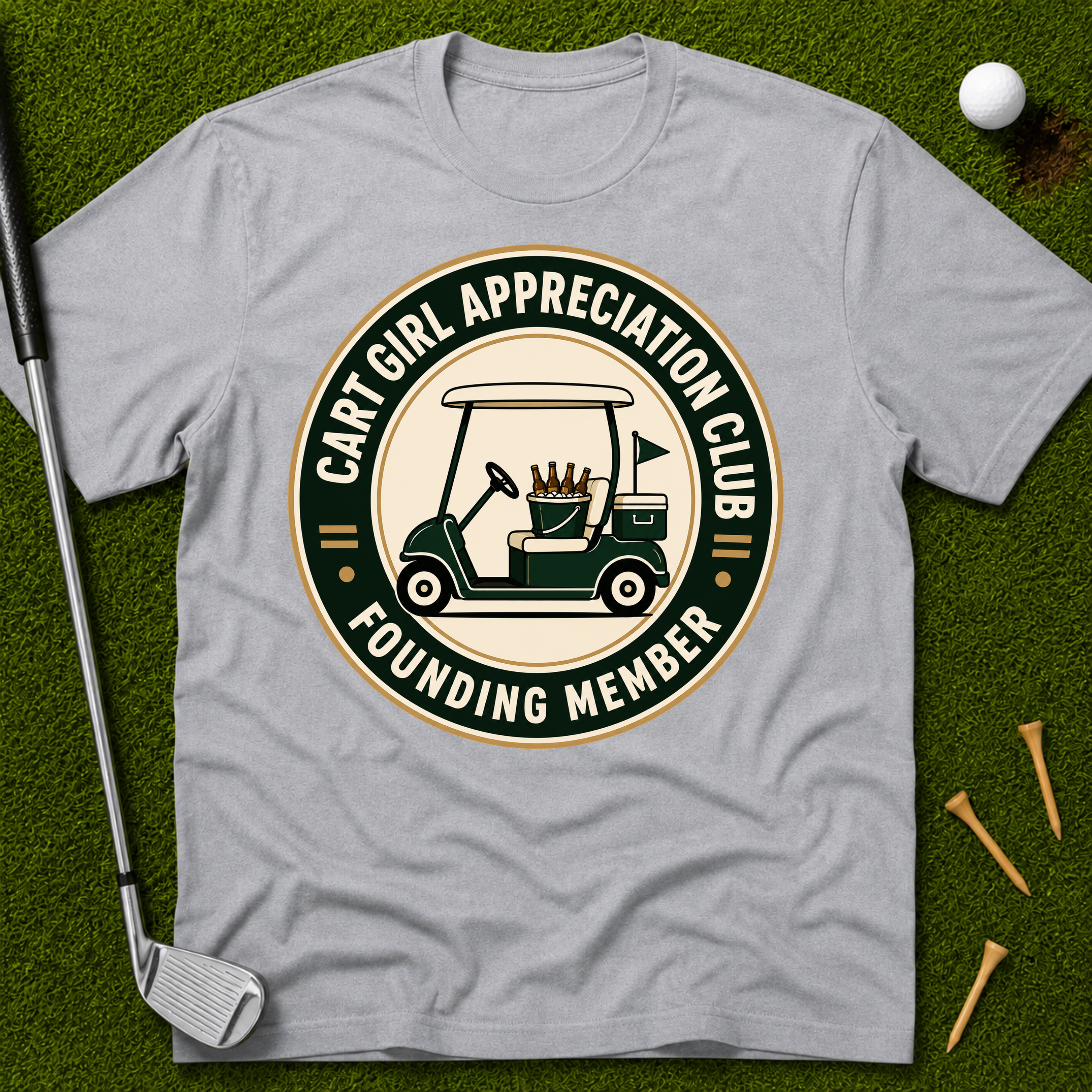 Cart Girl Appreciation Club Founding Member T-Shirt