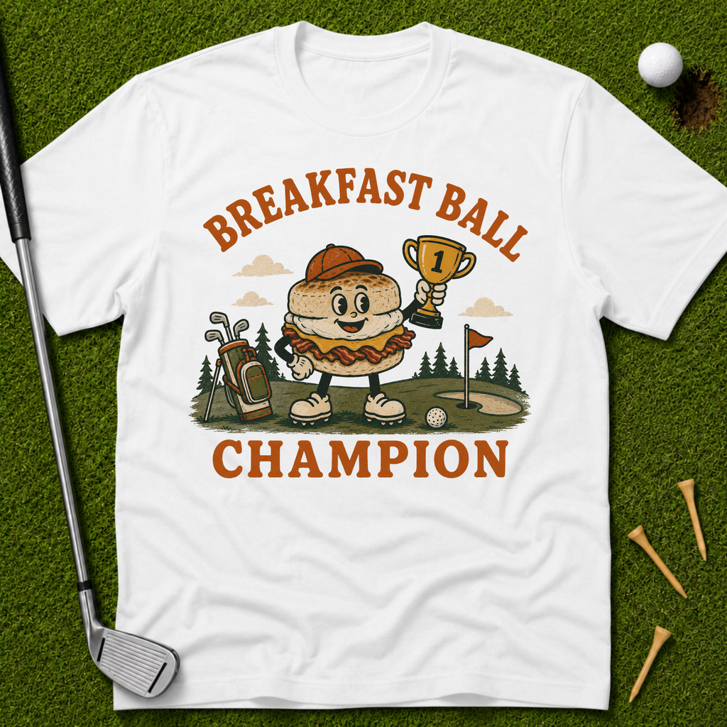 Breakfast Ball Champion T-Shirt