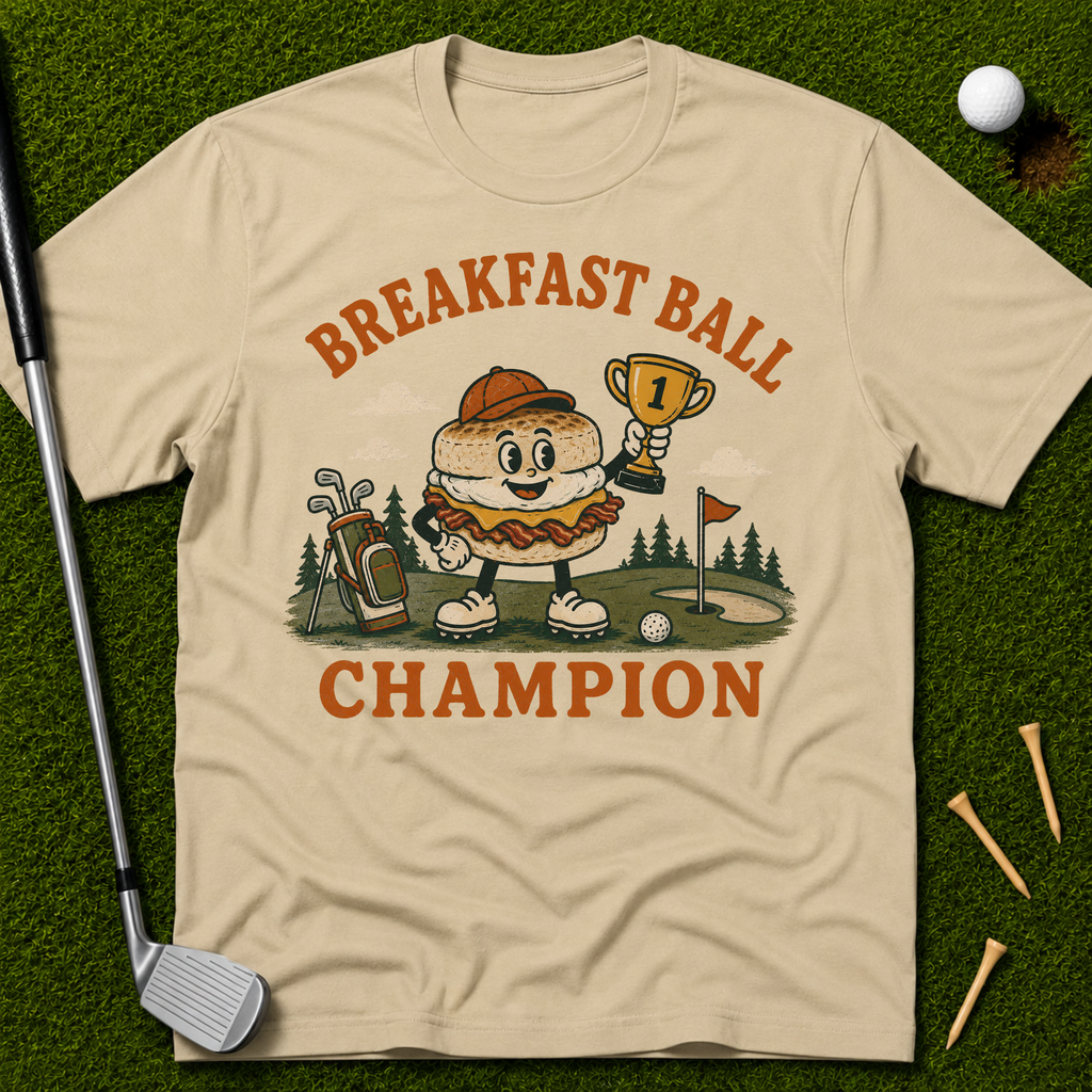 Breakfast Ball Champion T-Shirt