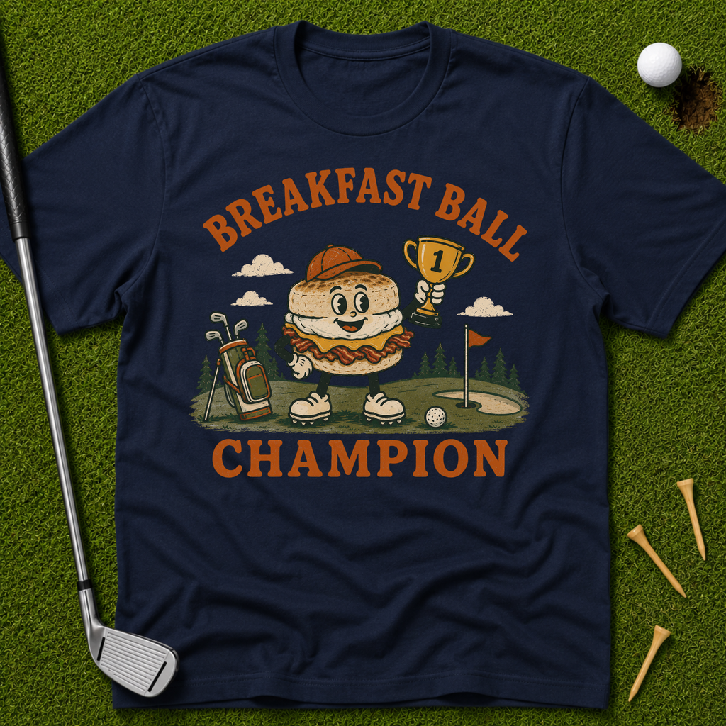 Breakfast Ball Champion T-Shirt