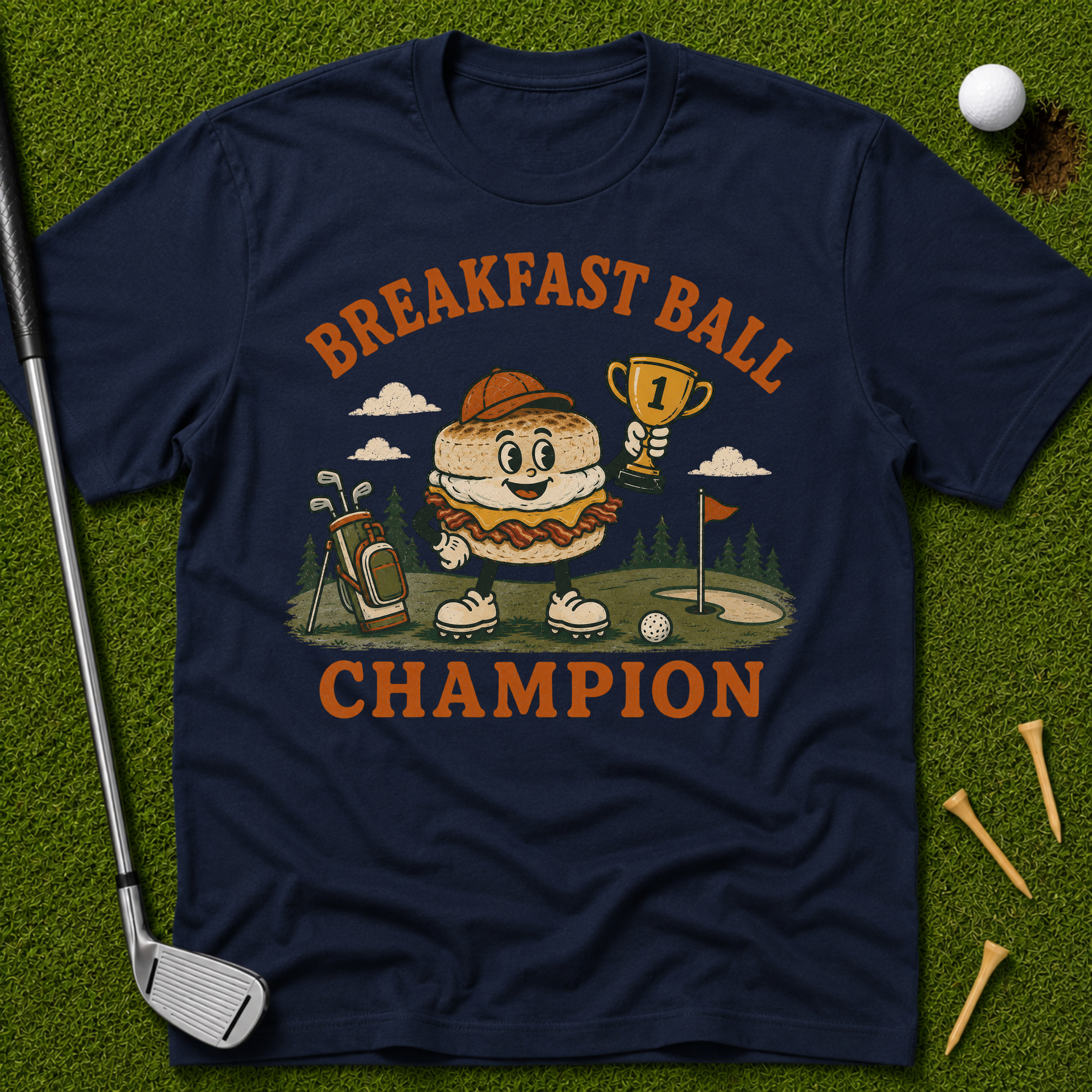 Breakfast Ball Champion T-Shirt