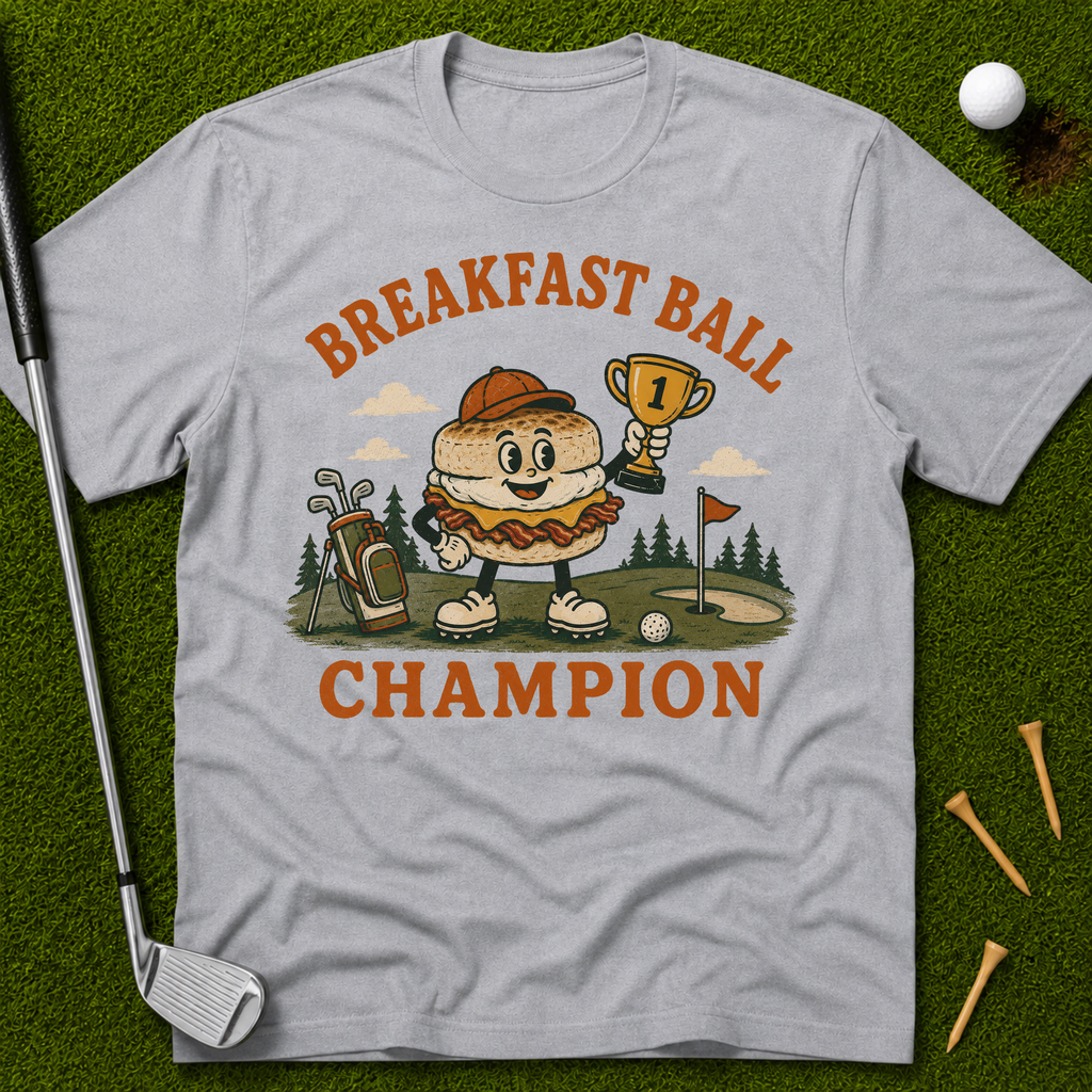 Breakfast Ball Champion T-Shirt