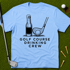 Golf Course Drinking Crew T-Shirt