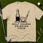 Golf Course Drinking Crew T-Shirt