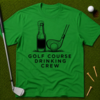 Golf Course Drinking Crew T-Shirt