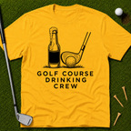 Golf Course Drinking Crew T-Shirt