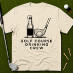 Golf Course Drinking Crew T-Shirt
