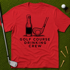 Golf Course Drinking Crew T-Shirt