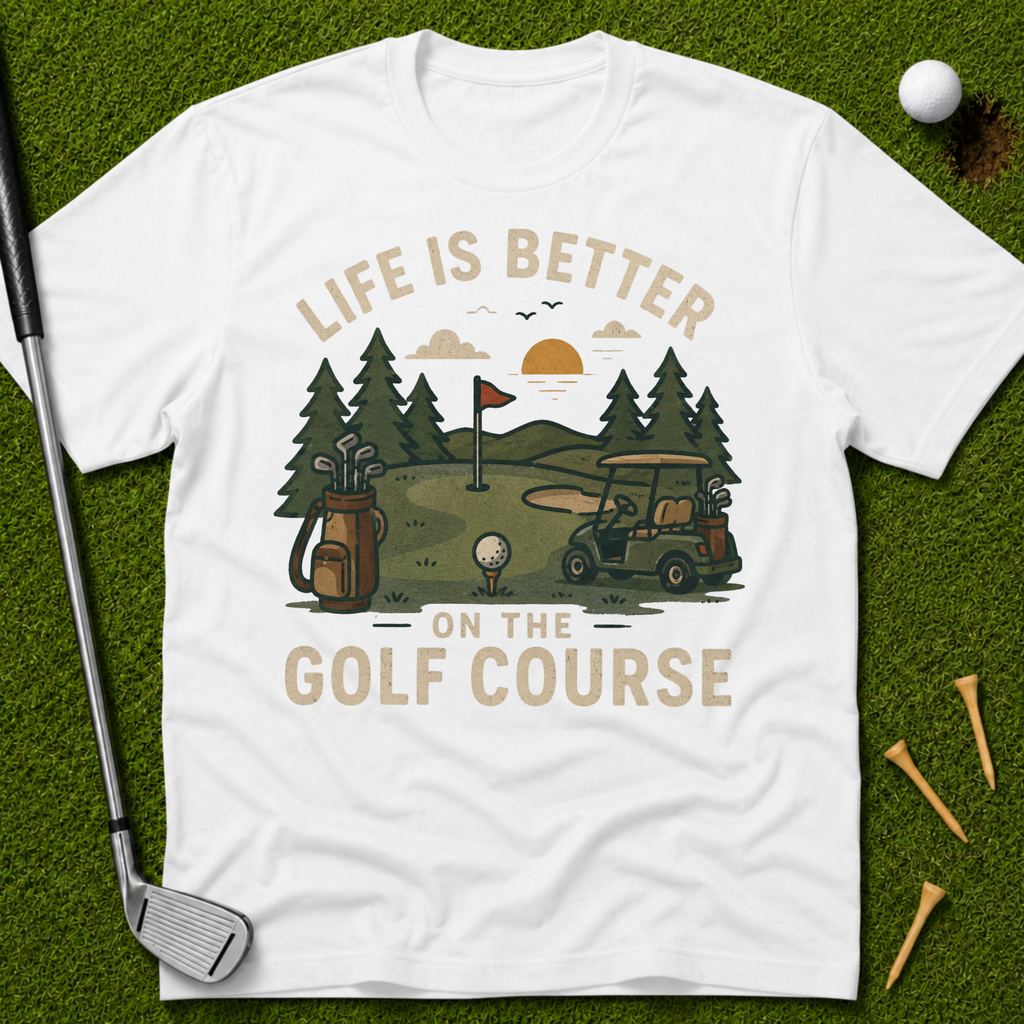 Life Is Better On The Golf Course T-Shirt