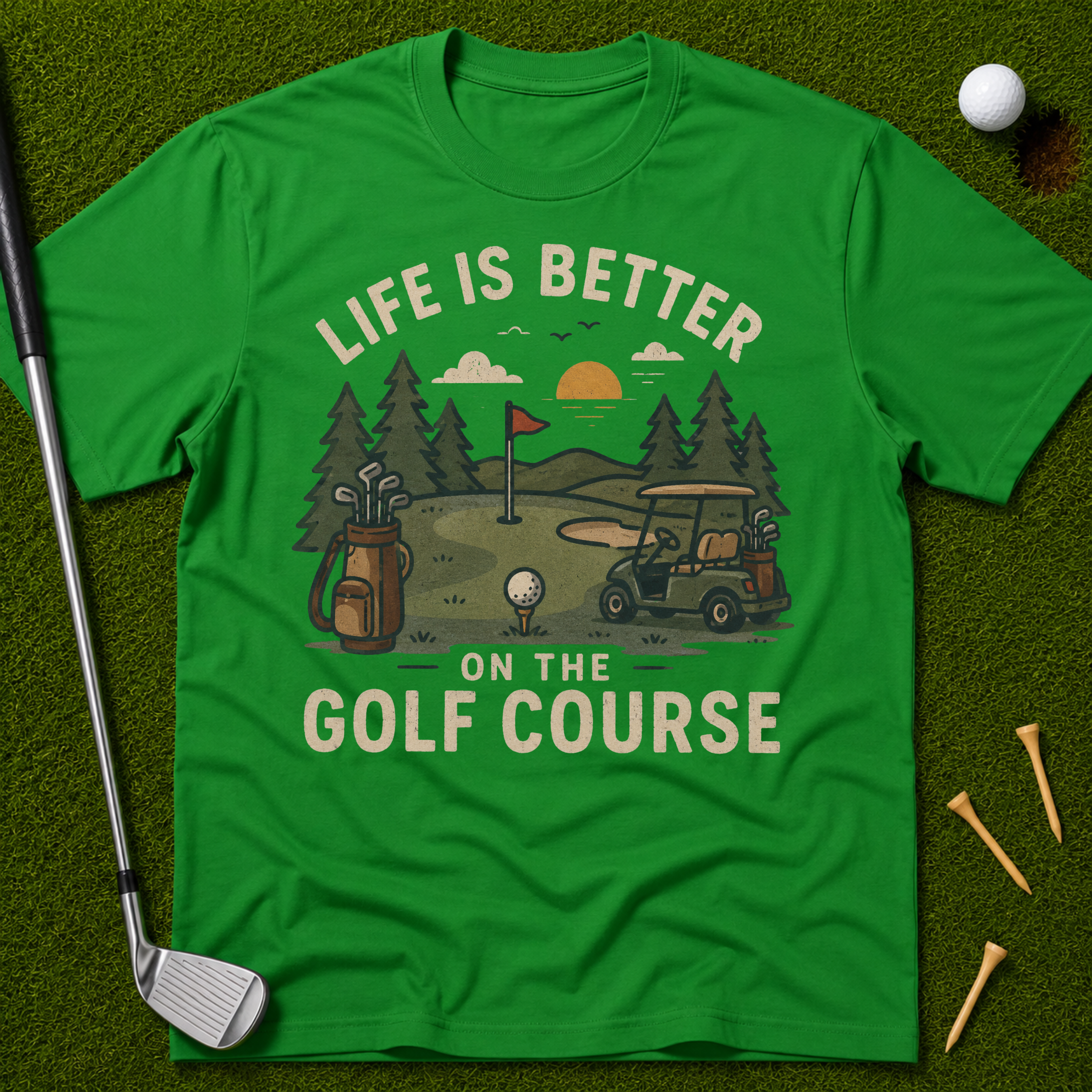 Life Is Better On The Golf Course T-Shirt