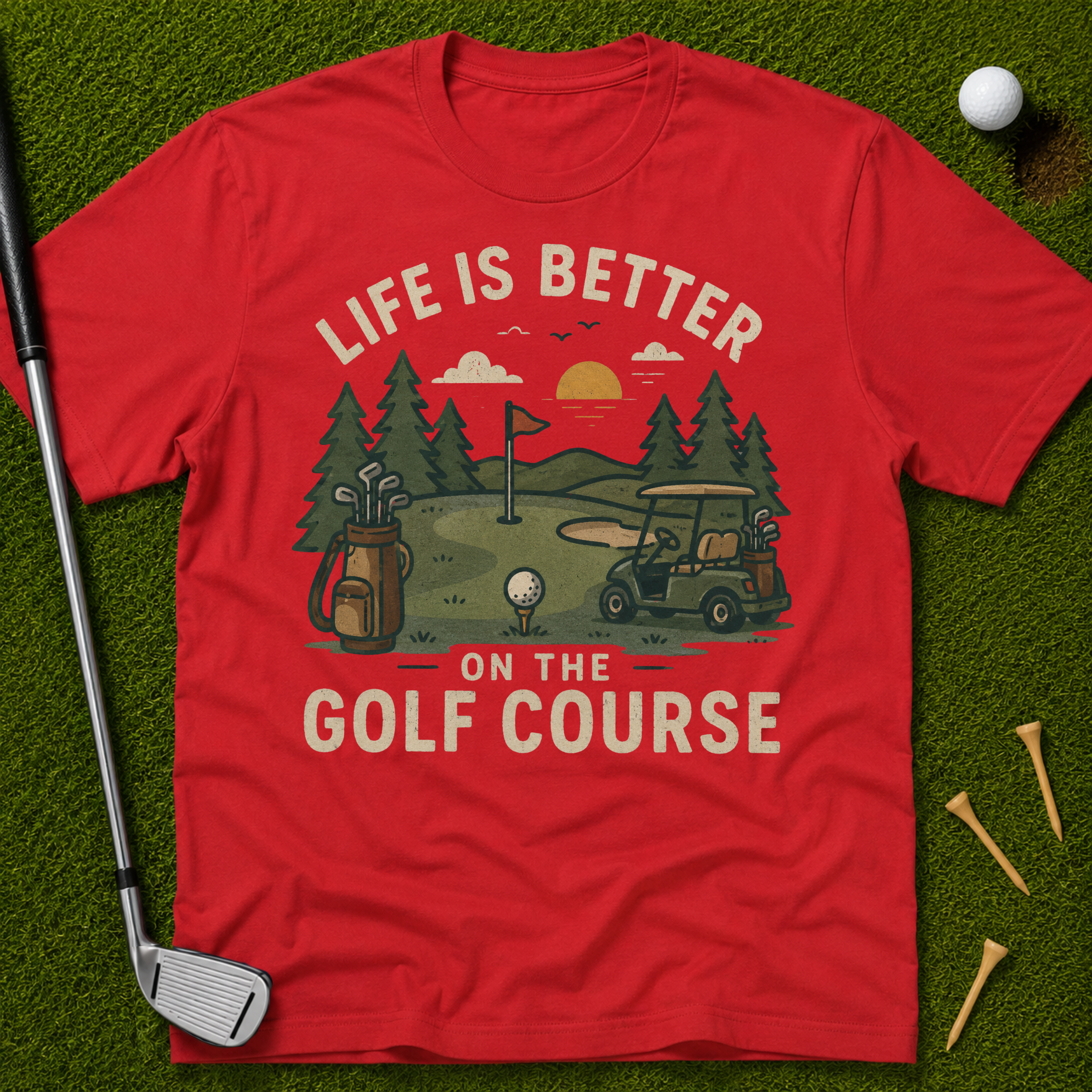 Life Is Better On The Golf Course T-Shirt