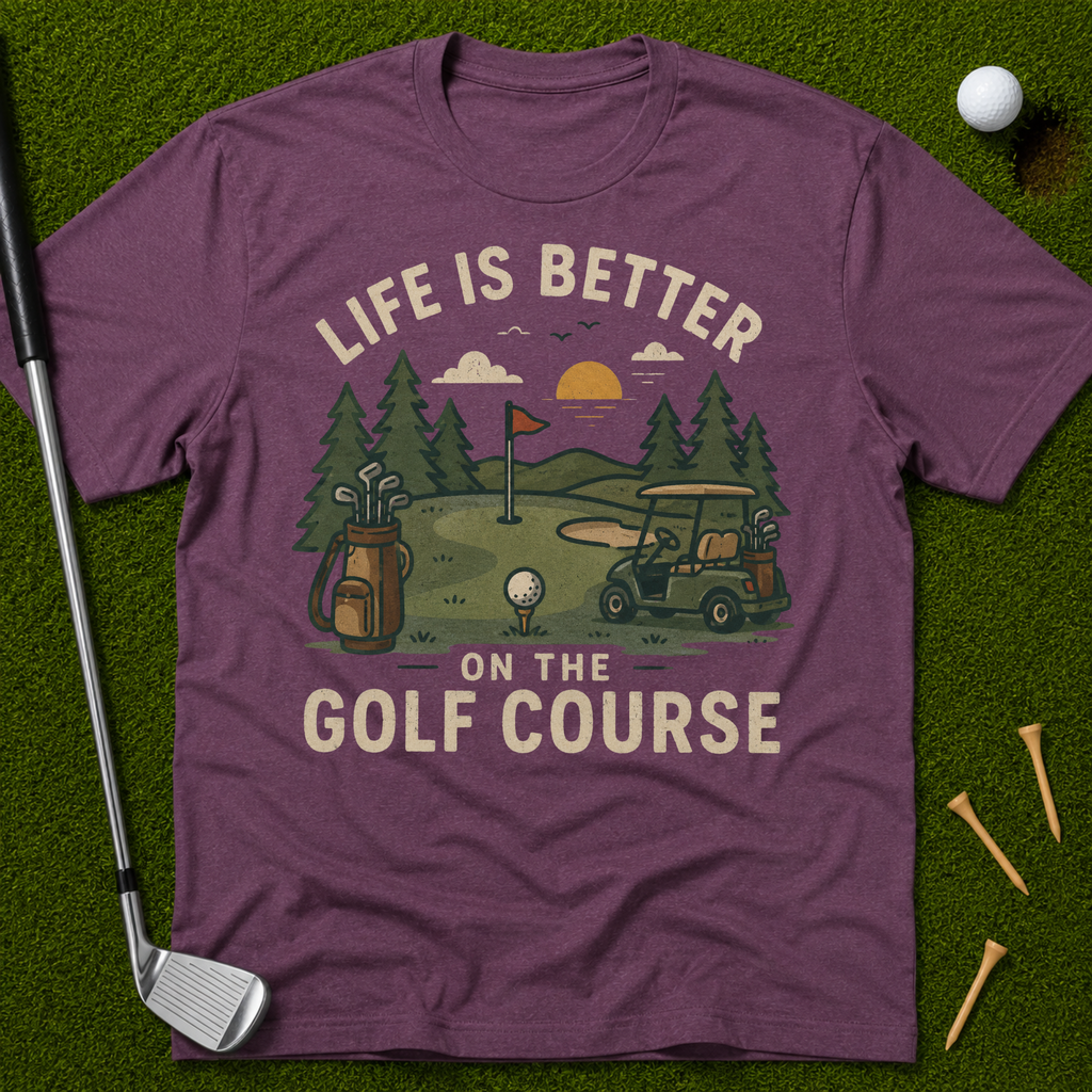 Life Is Better On The Golf Course T-Shirt