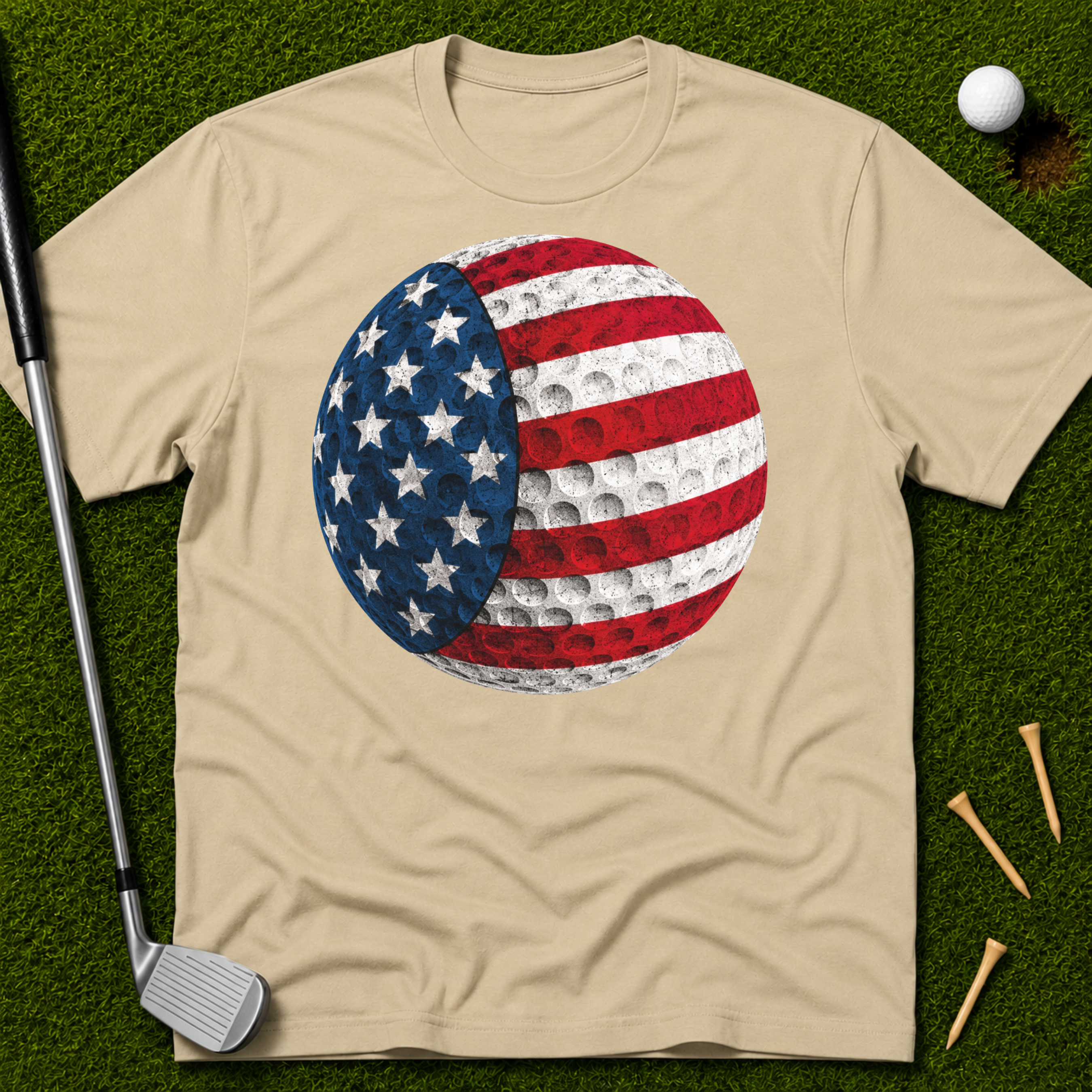 USA Golf Ball T-Shirt