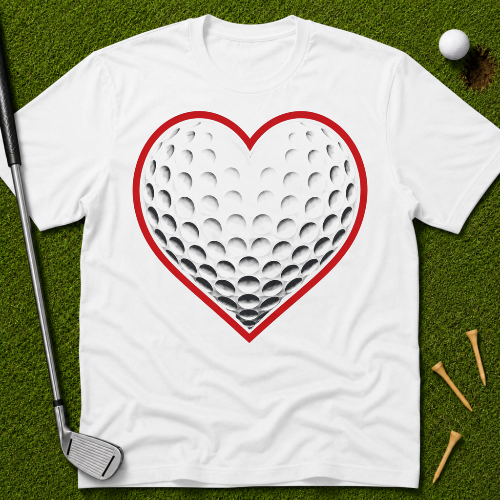 Golf Is My Heart T-Shirt