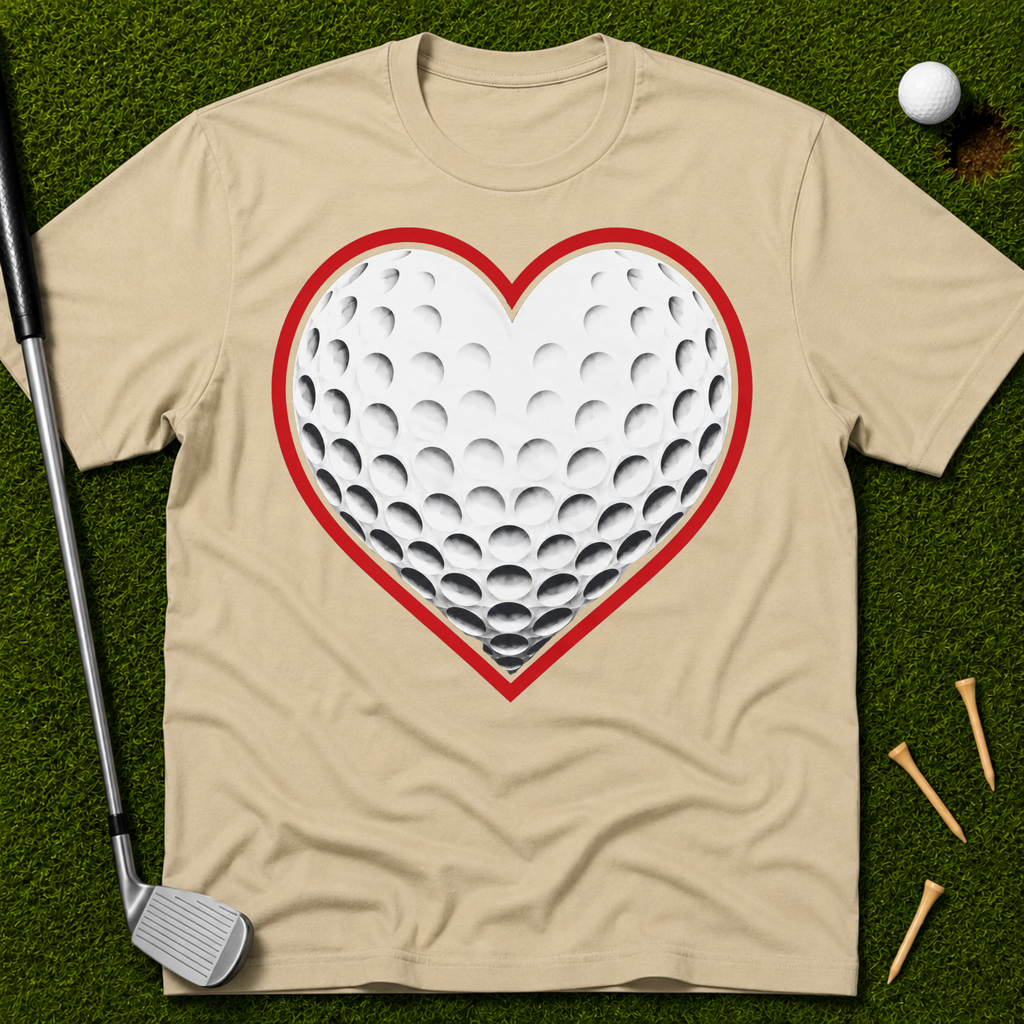 Golf Is My Heart T-Shirt