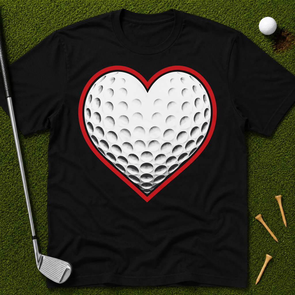 Golf Is My Heart T-Shirt