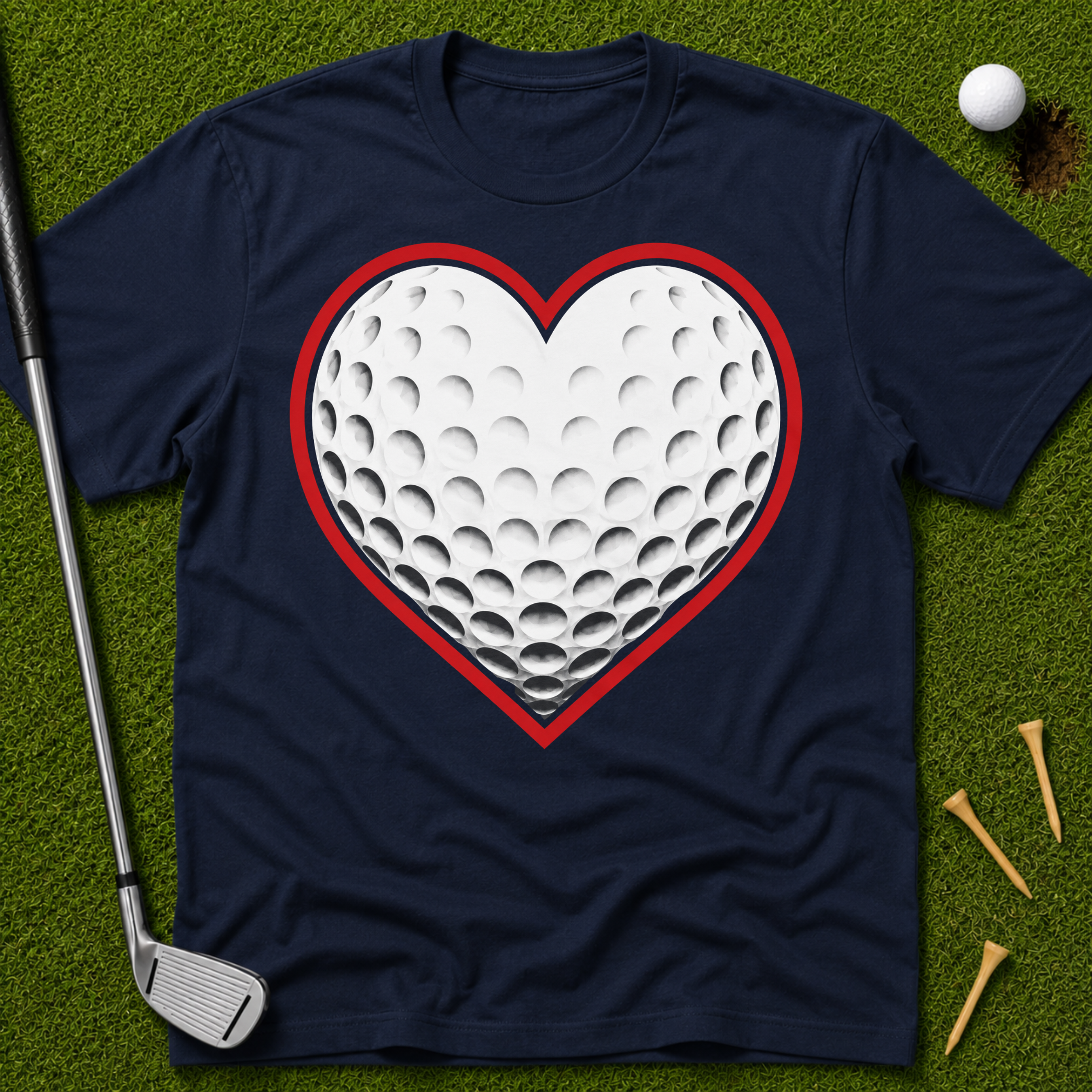 Golf Is My Heart T-Shirt