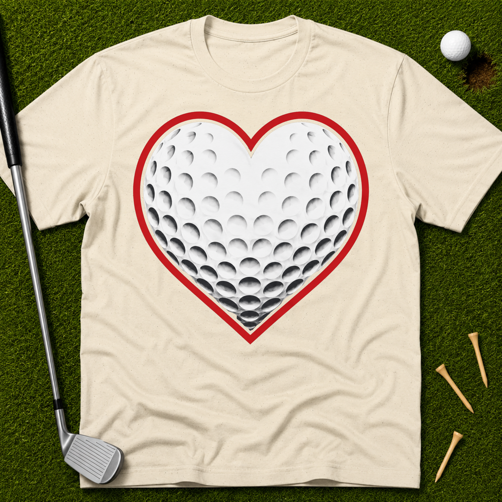 Golf Is My Heart T-Shirt