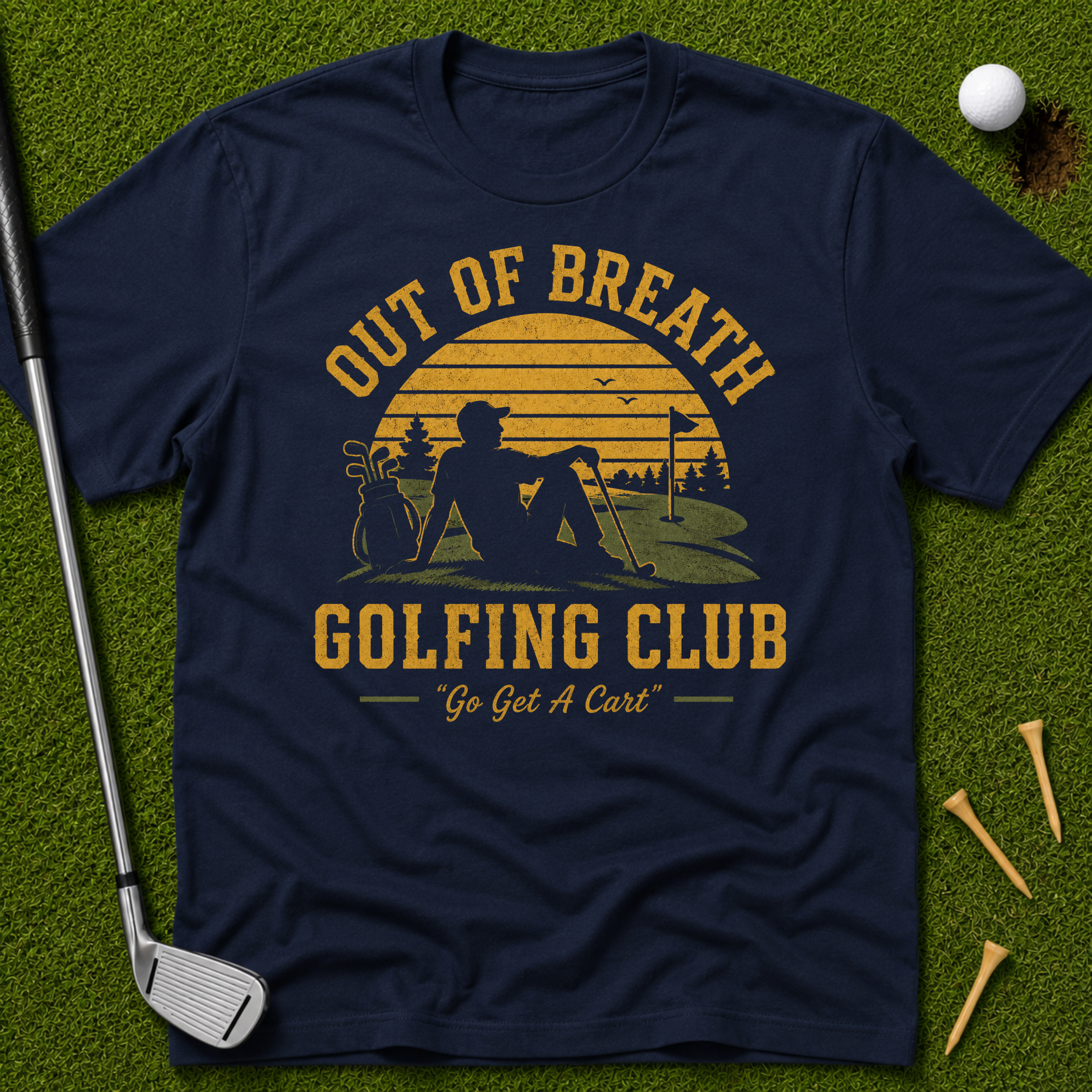 Out Of Breath Golfing Club T-Shirt