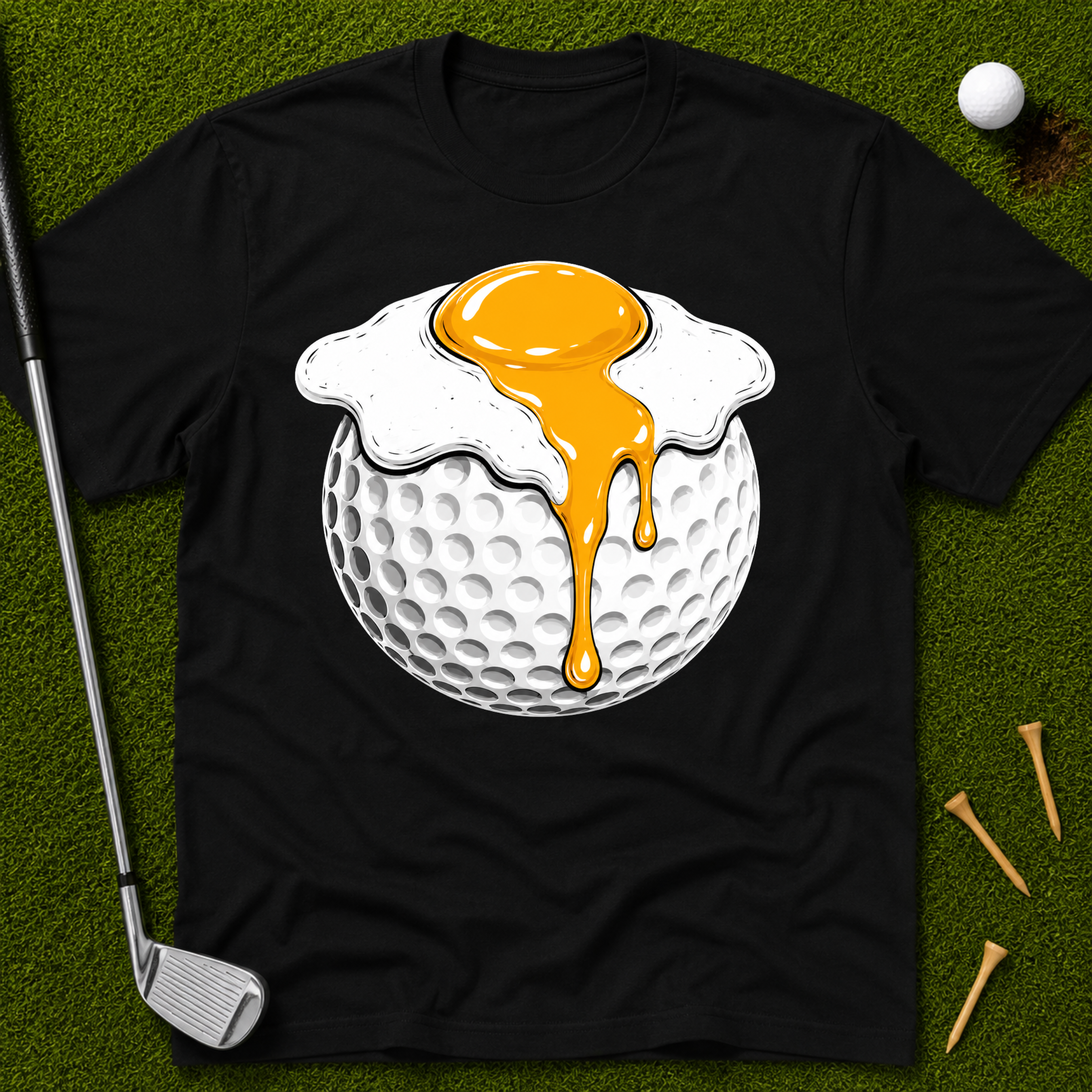 Breakfast Ball Runny Side Up T-Shirt