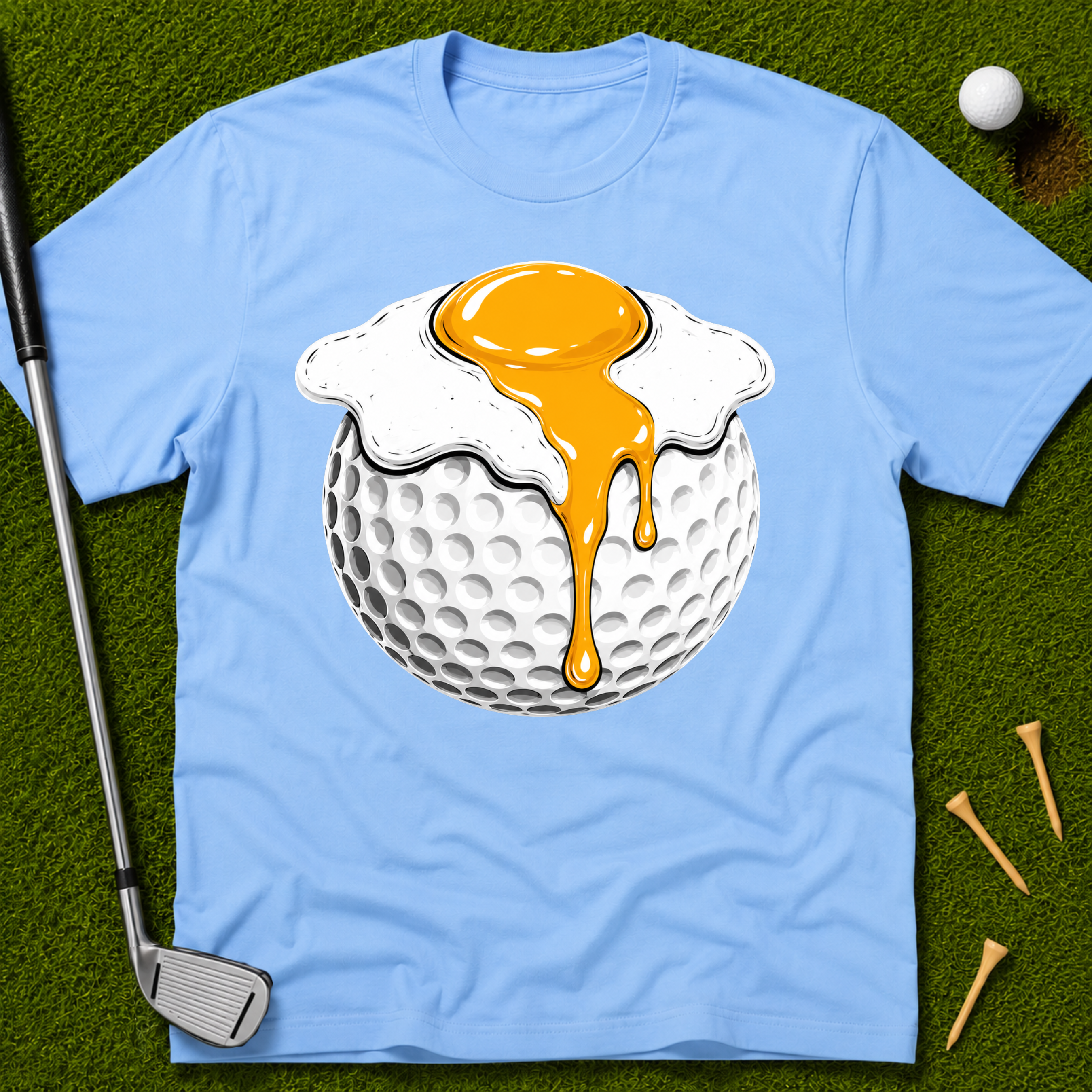 Breakfast Ball Runny Side Up T-Shirt