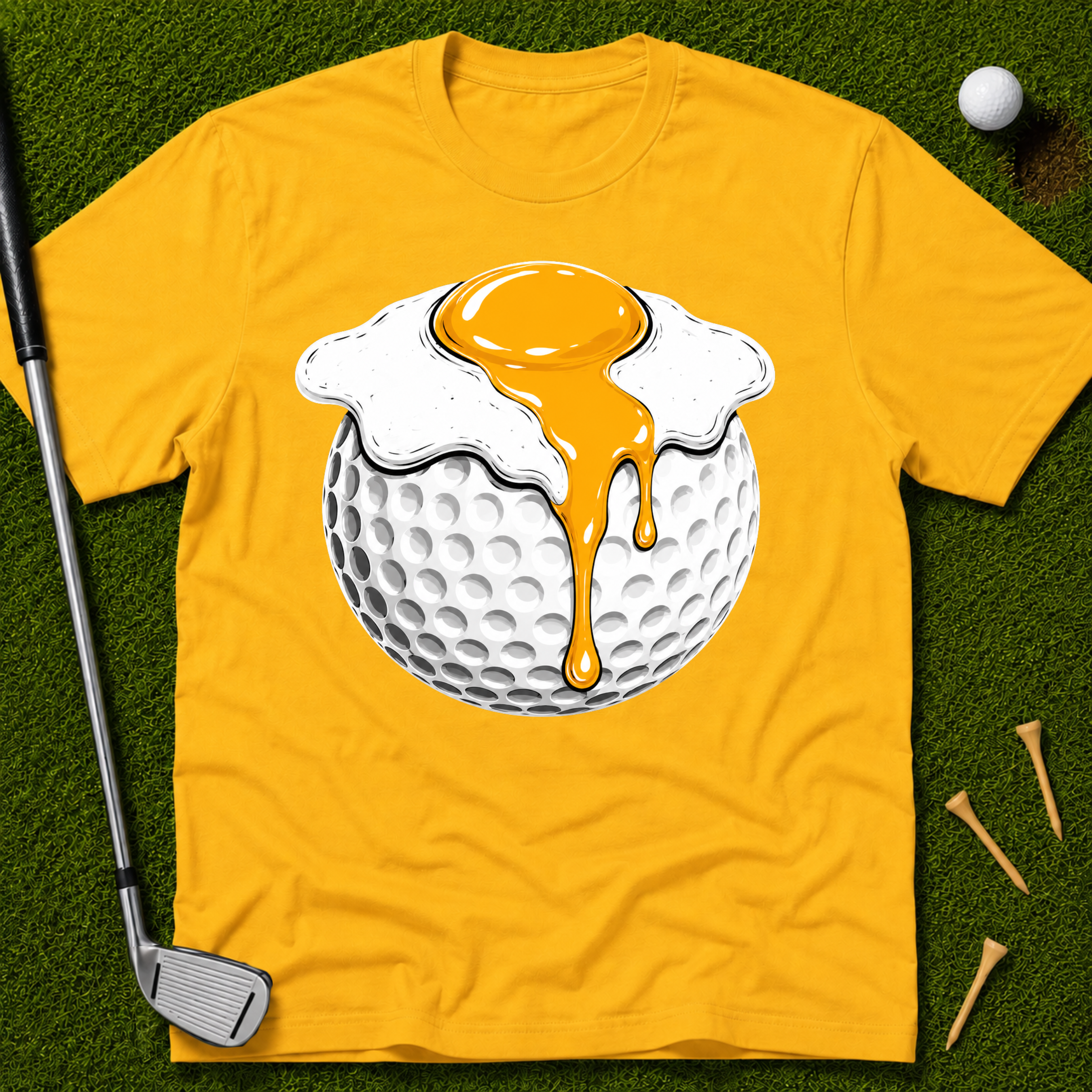 Breakfast Ball Runny Side Up T-Shirt