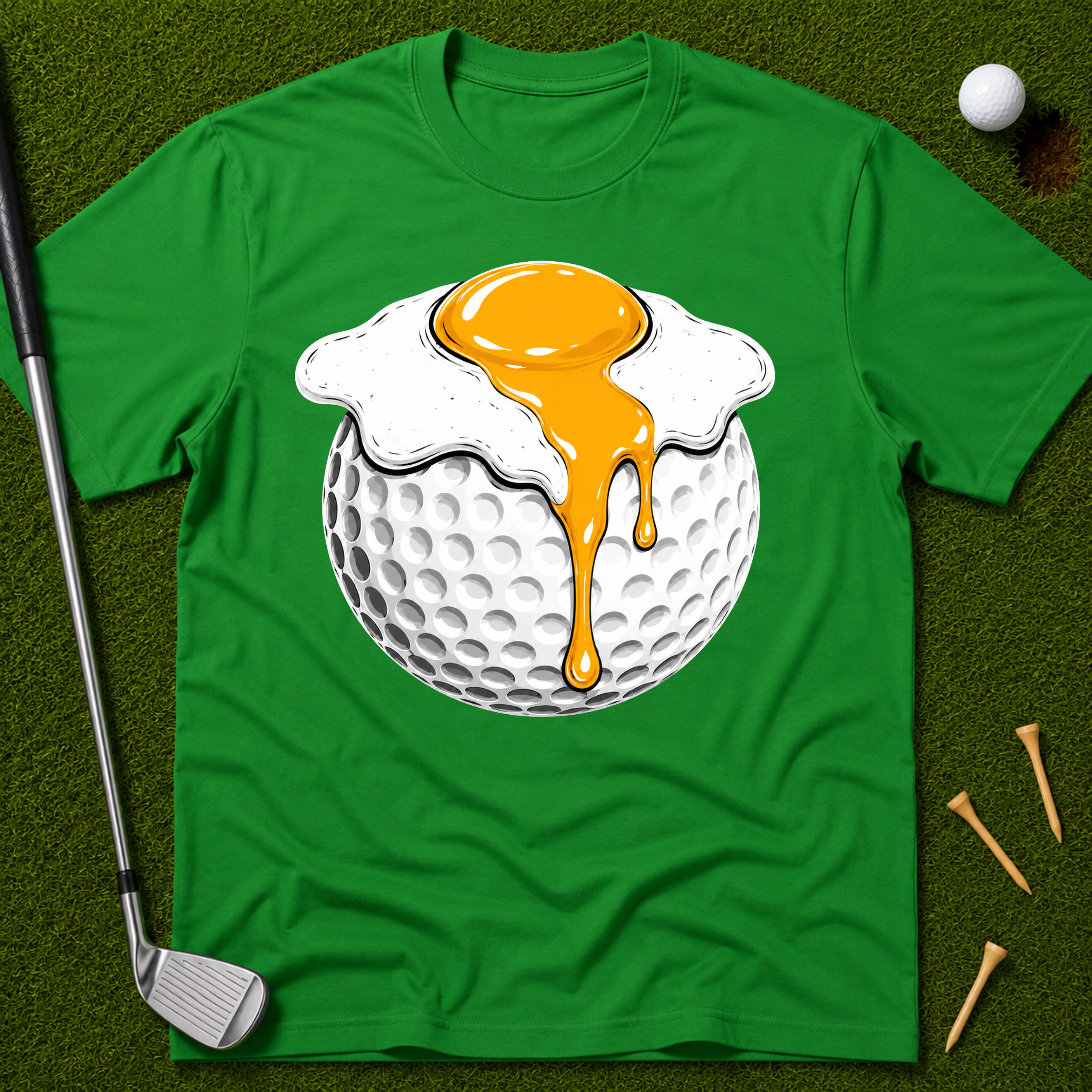 Breakfast Ball Runny Side Up T-Shirt
