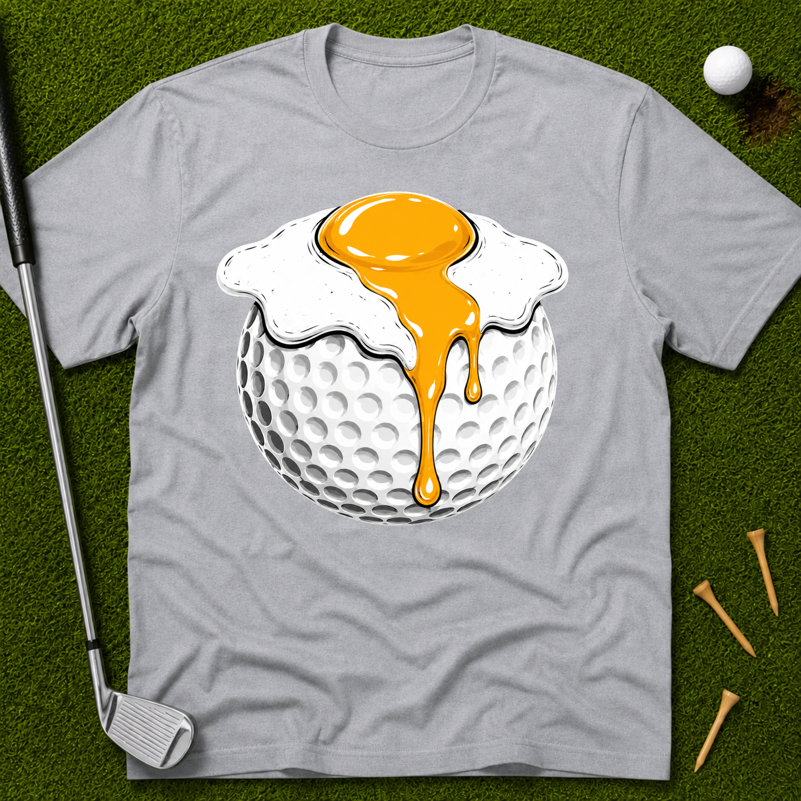 Breakfast Ball Runny Side Up T-Shirt