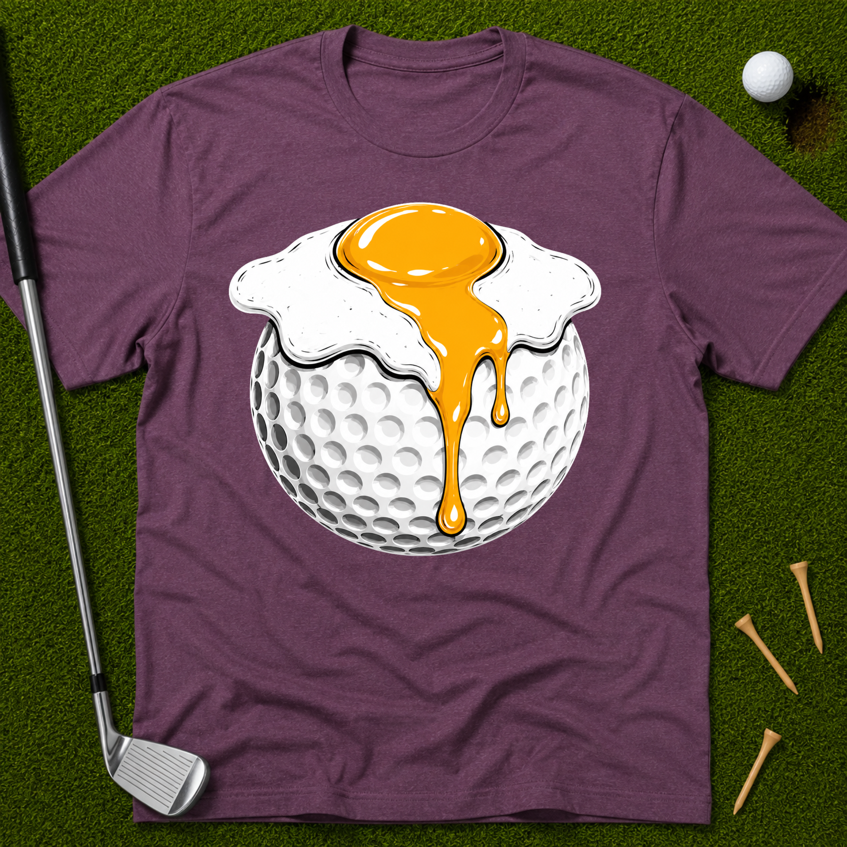 Breakfast Ball Runny Side Up T-Shirt
