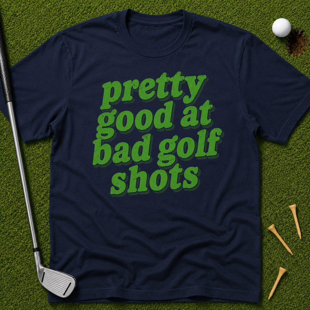 Pretty Good At Bad Golf Shots T-Shirt