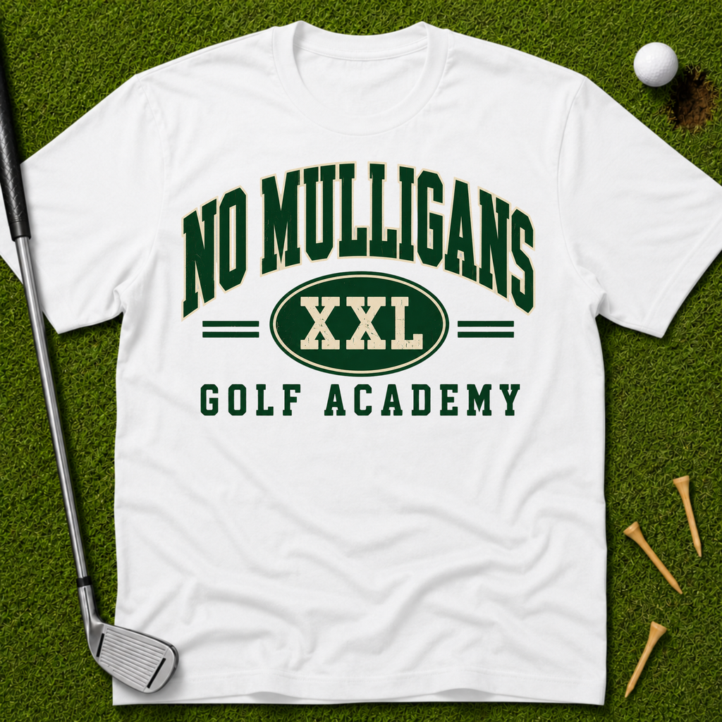 No Mulligans Golf Academy T-Shirt