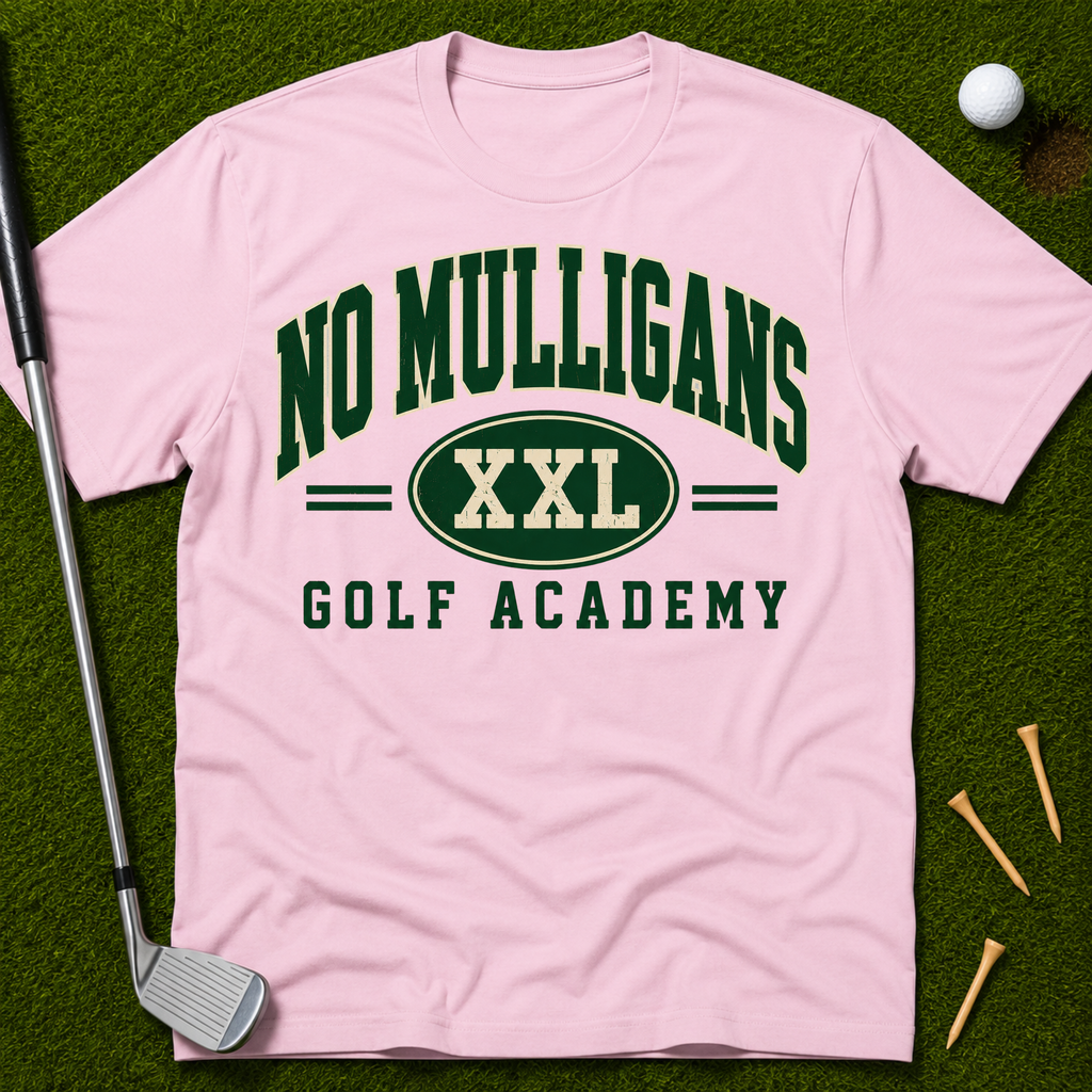 No Mulligans Golf Academy T-Shirt