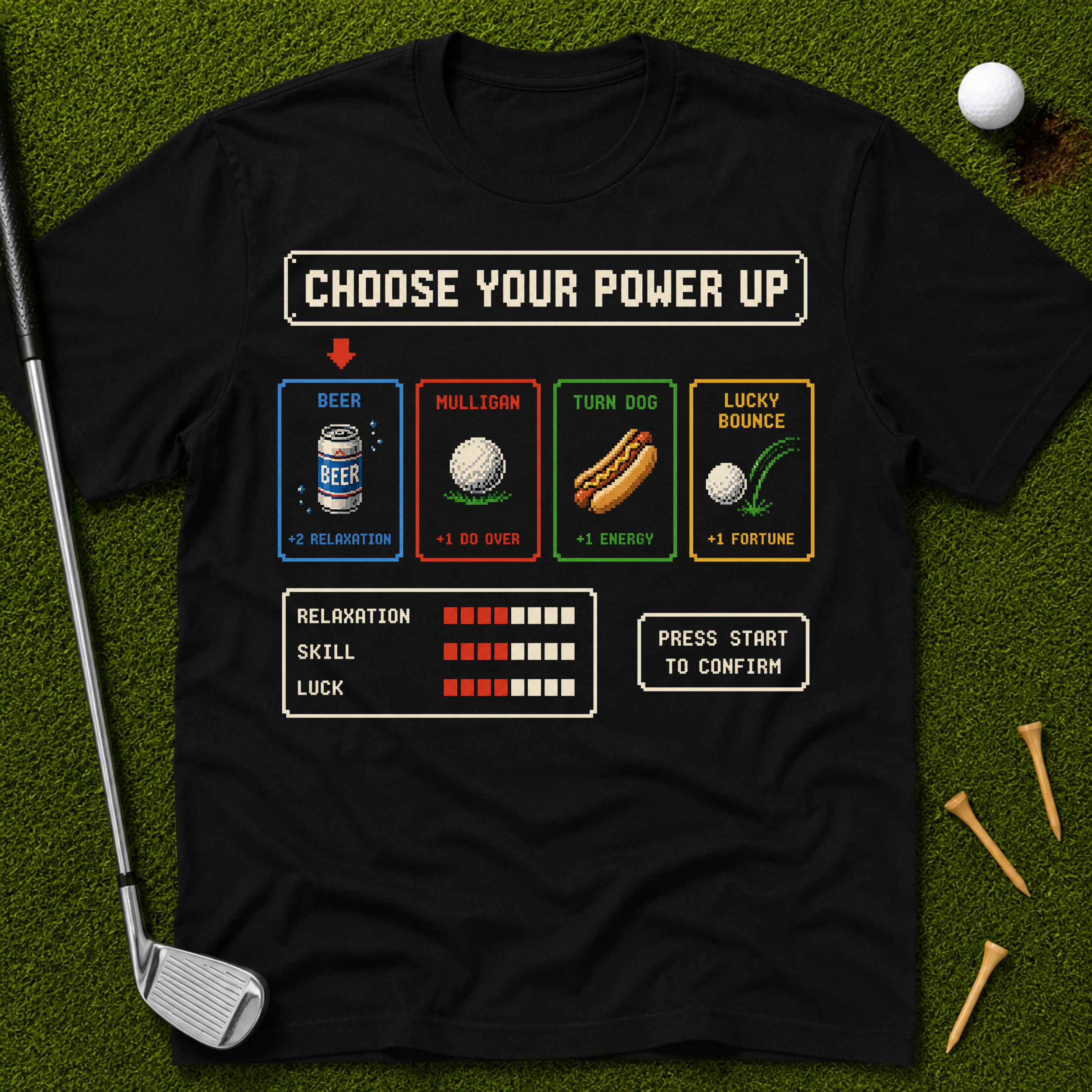 Choose Your Power Up in 16 Bit T-Shirt