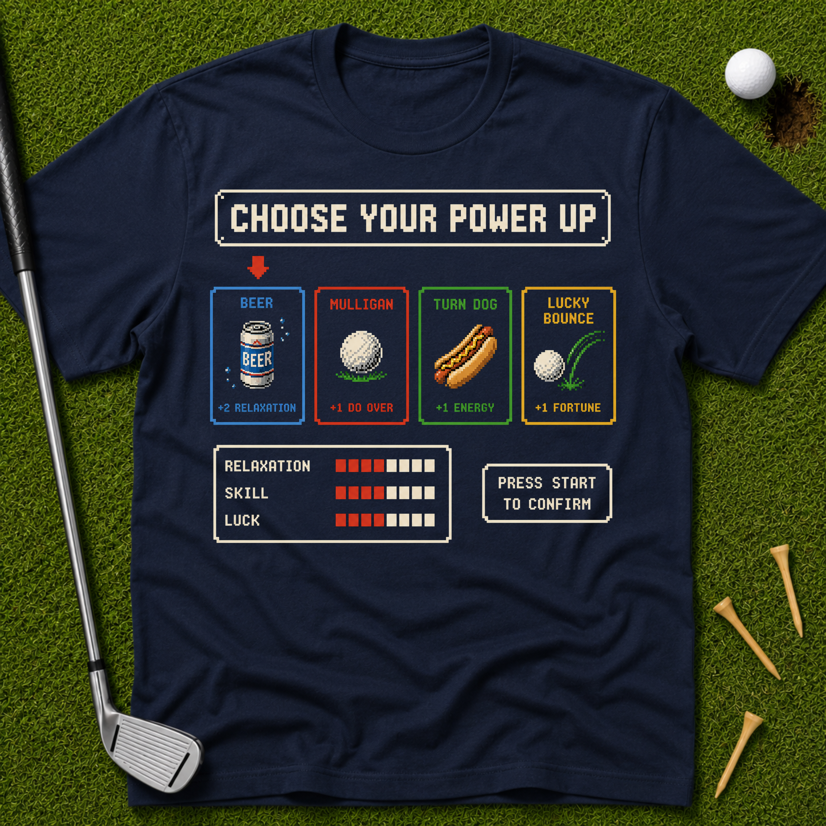 Choose Your Power Up in 16 Bit T-Shirt