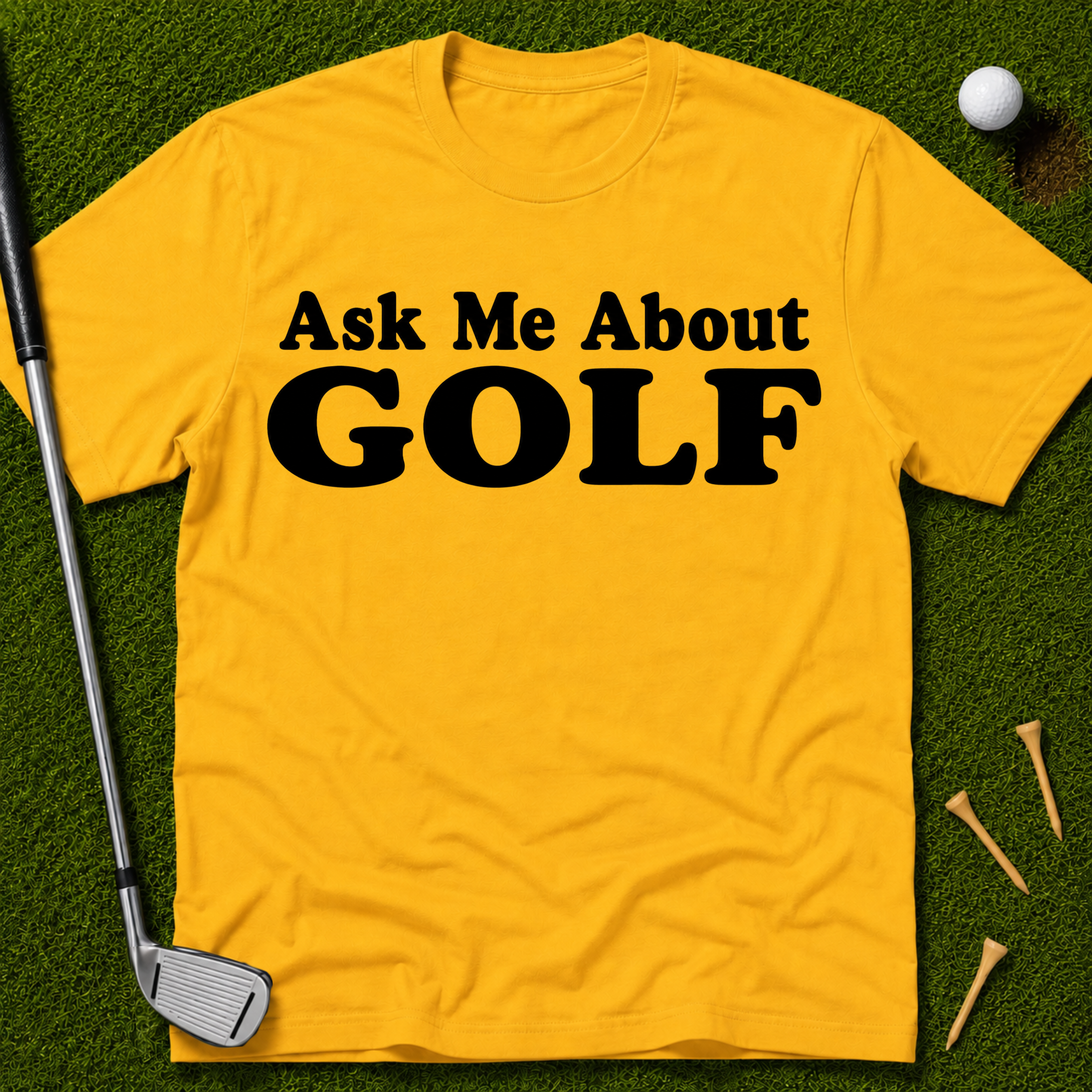 Ask Me About Golf T-Shirt
