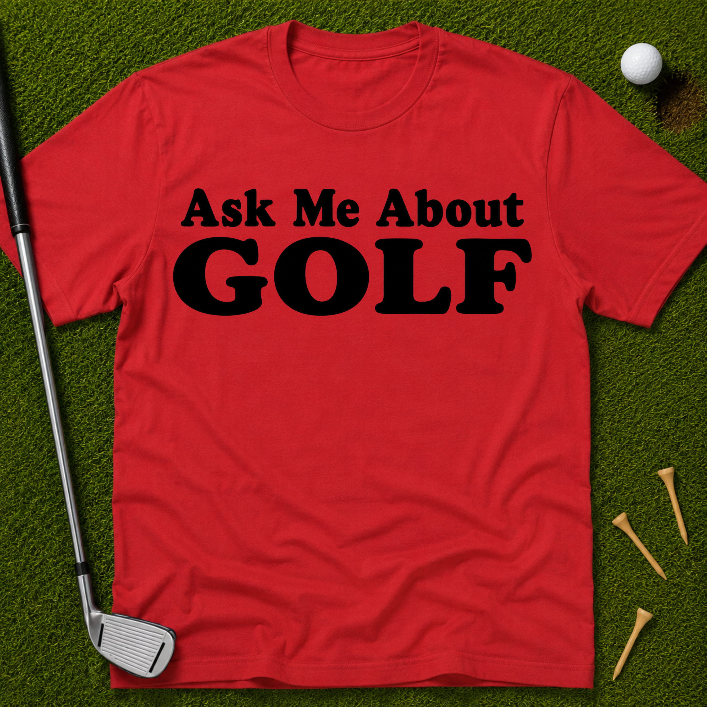 Ask Me About Golf T-Shirt
