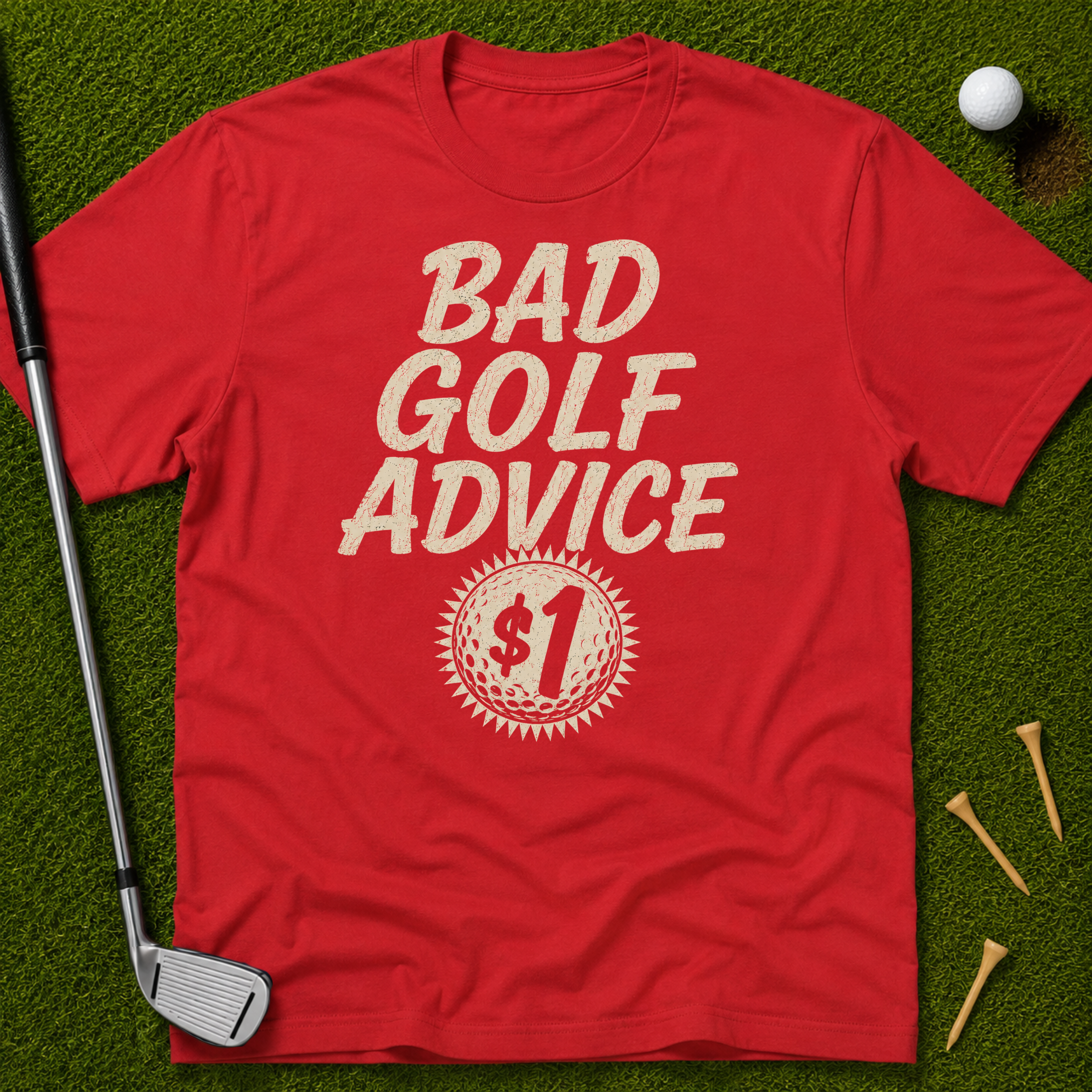 Bad Golf Advice For $1 T-Shirt