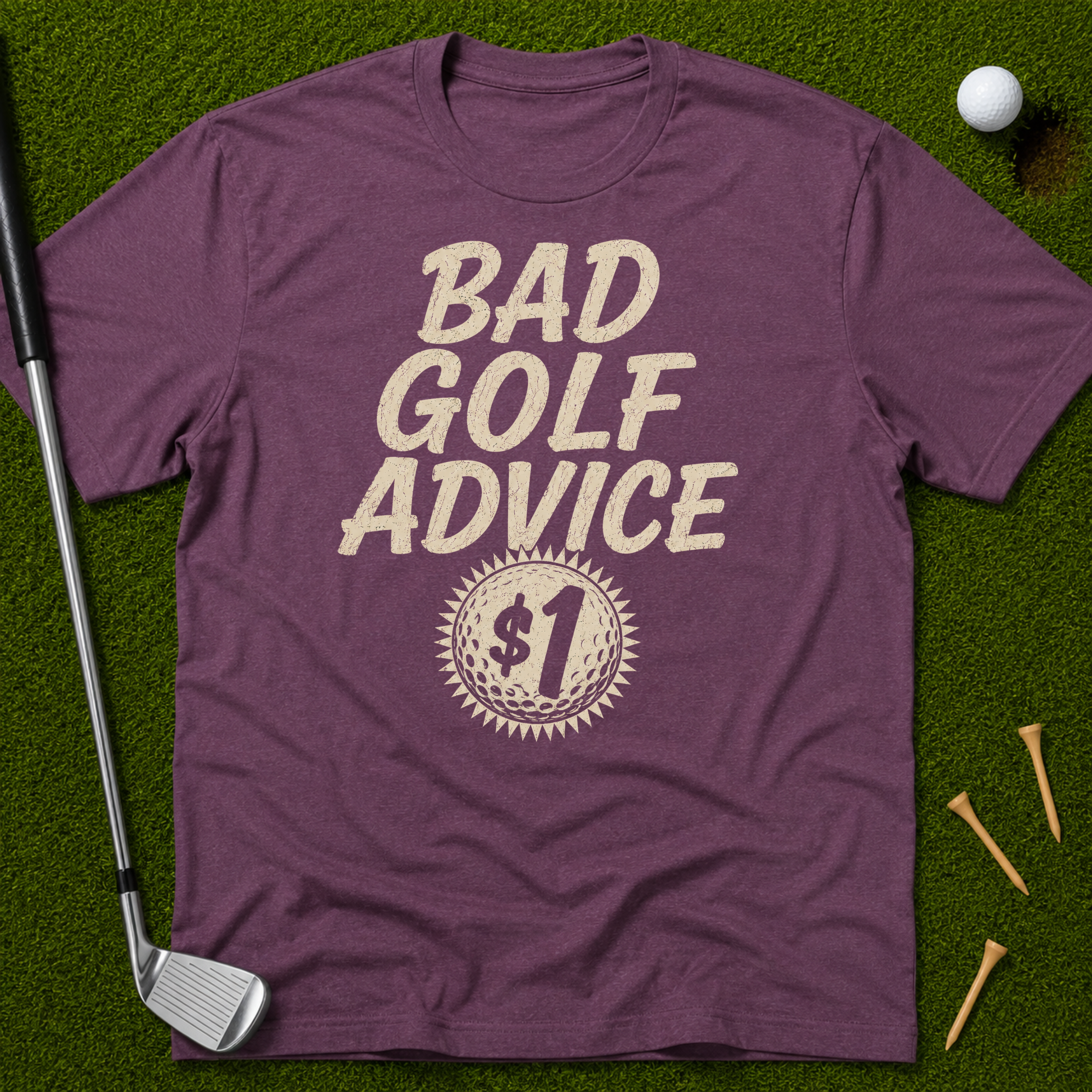 Bad Golf Advice For $1 T-Shirt